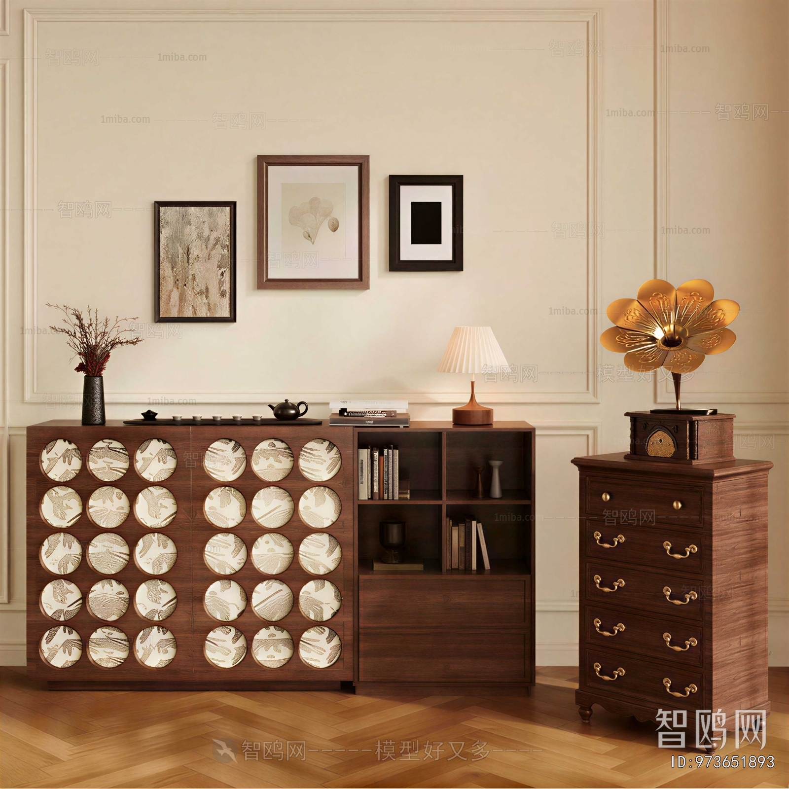 Modern Entrance Cabinet