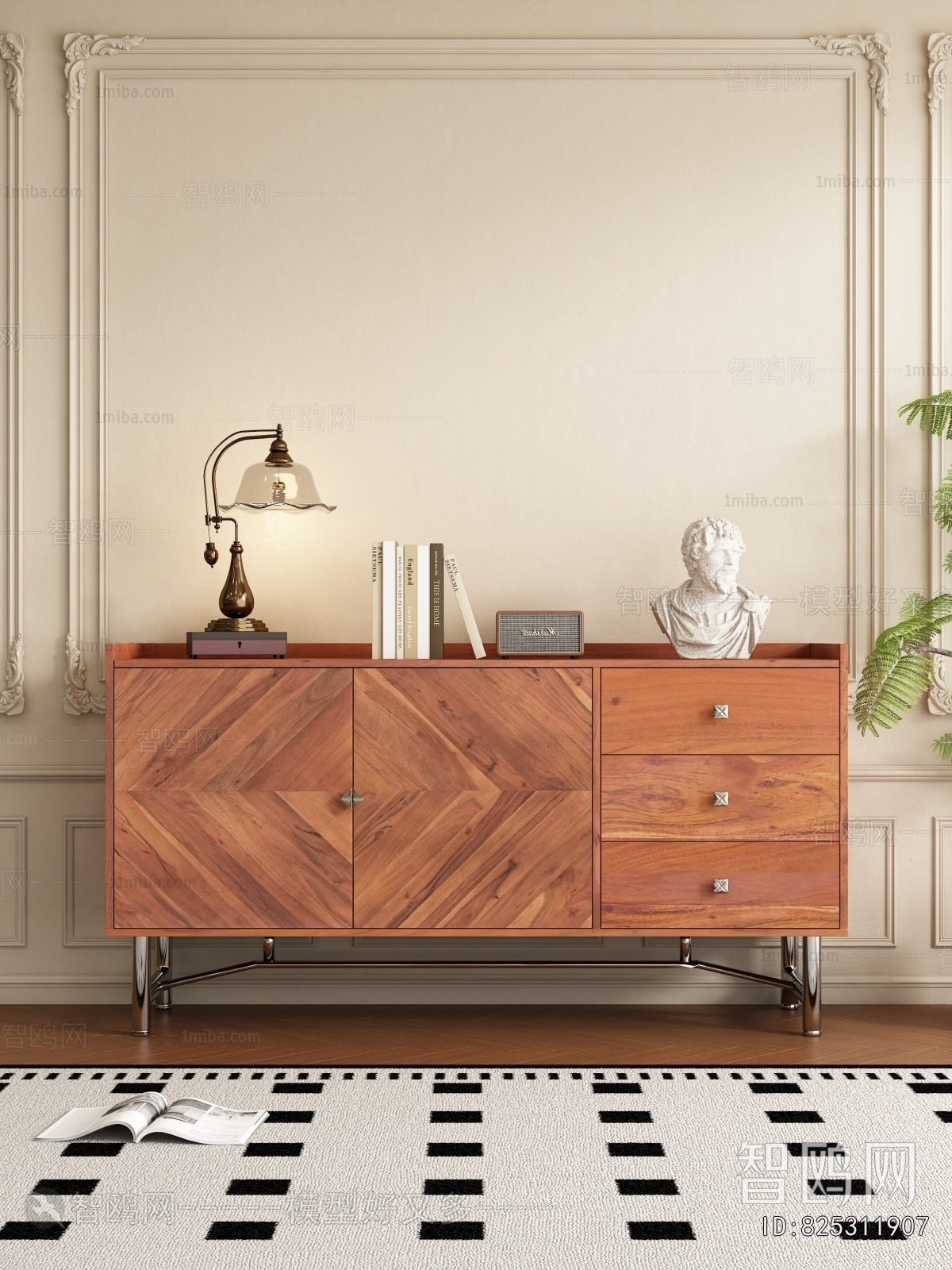 Modern Side Cabinet/Entrance Cabinet