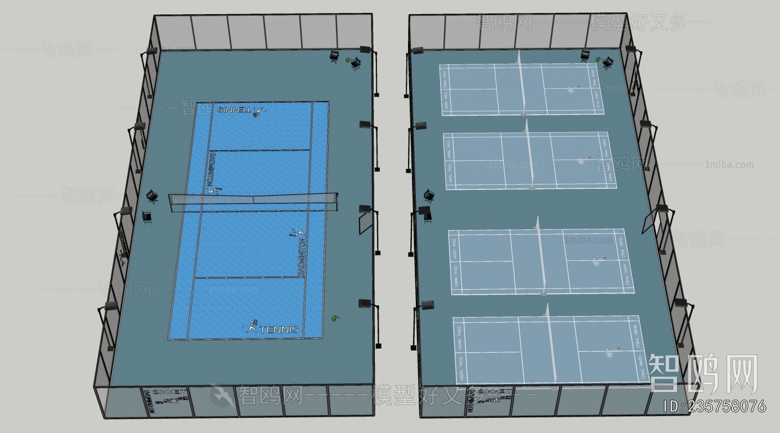 Modern Outdoor Sports Stadium