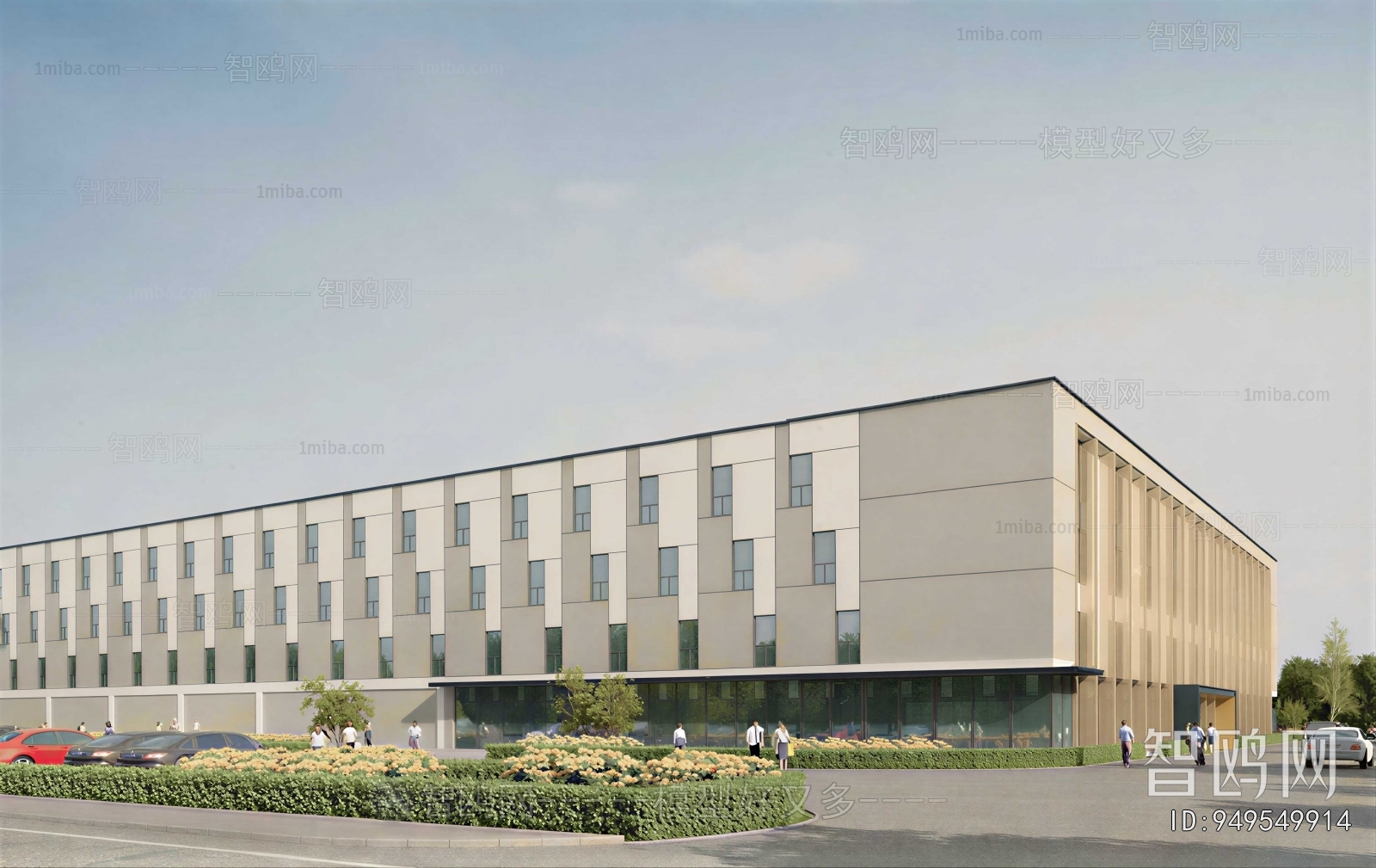 Modern Appearance Of Commercial Building