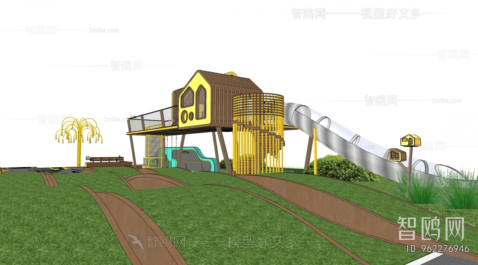 Modern Chinese Style Equipment For Children