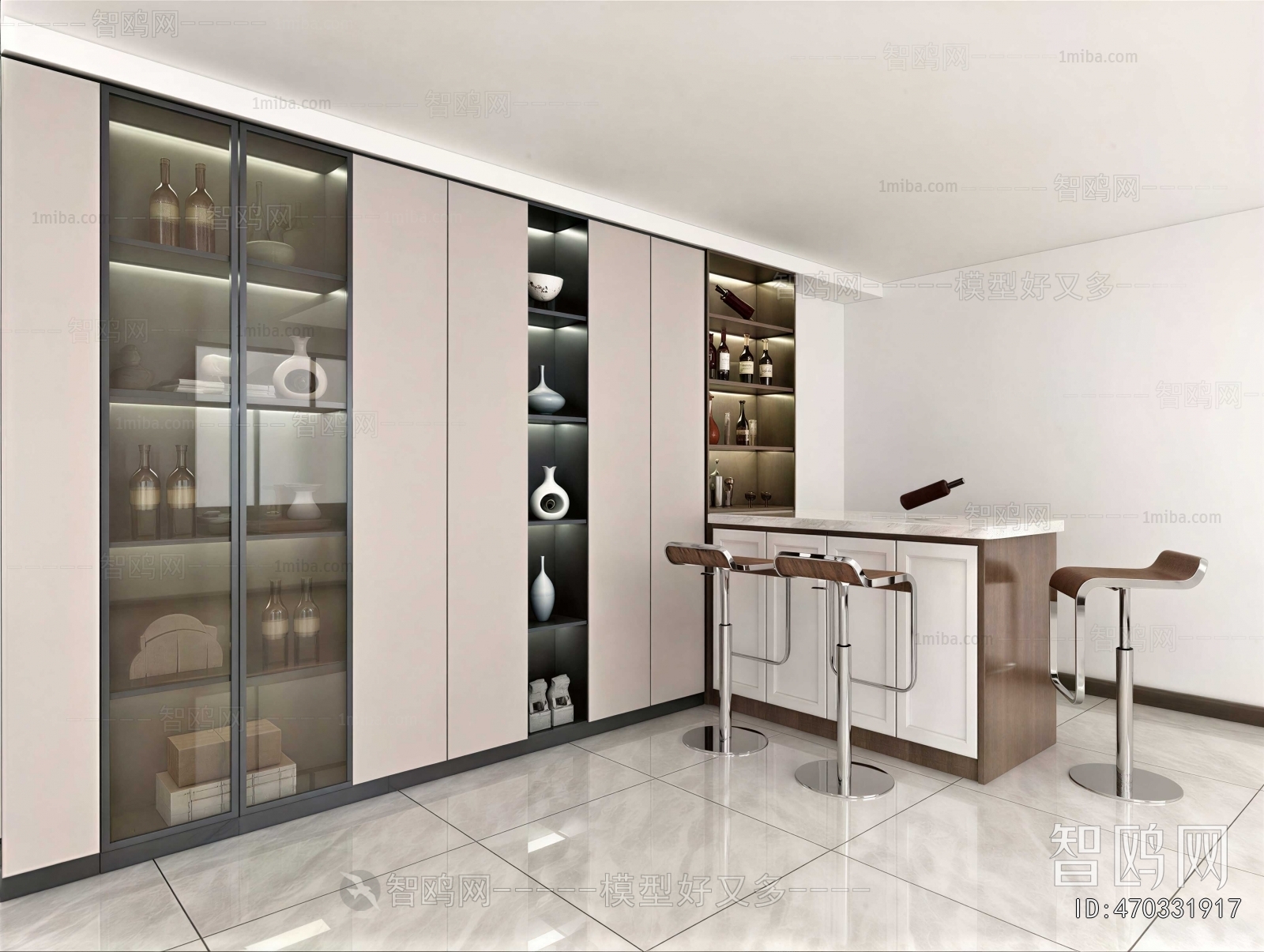 Modern Wine Cellar/Wine Tasting Room