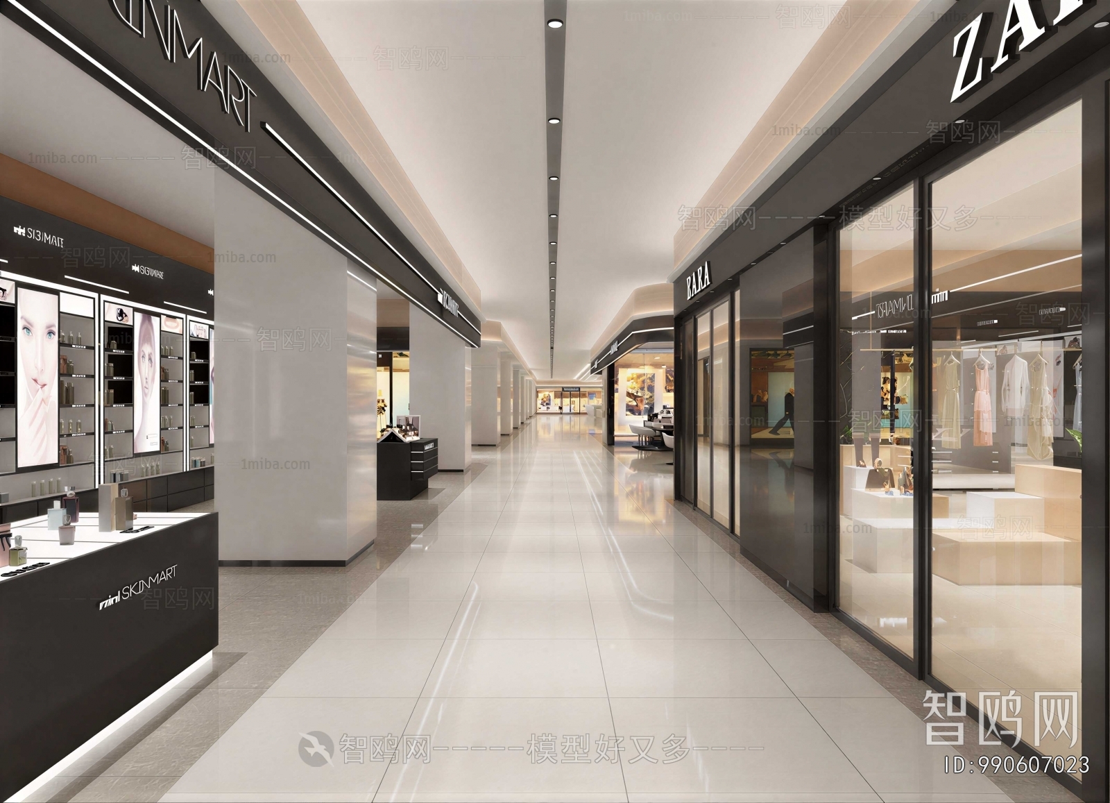 Modern Shopping Mall
