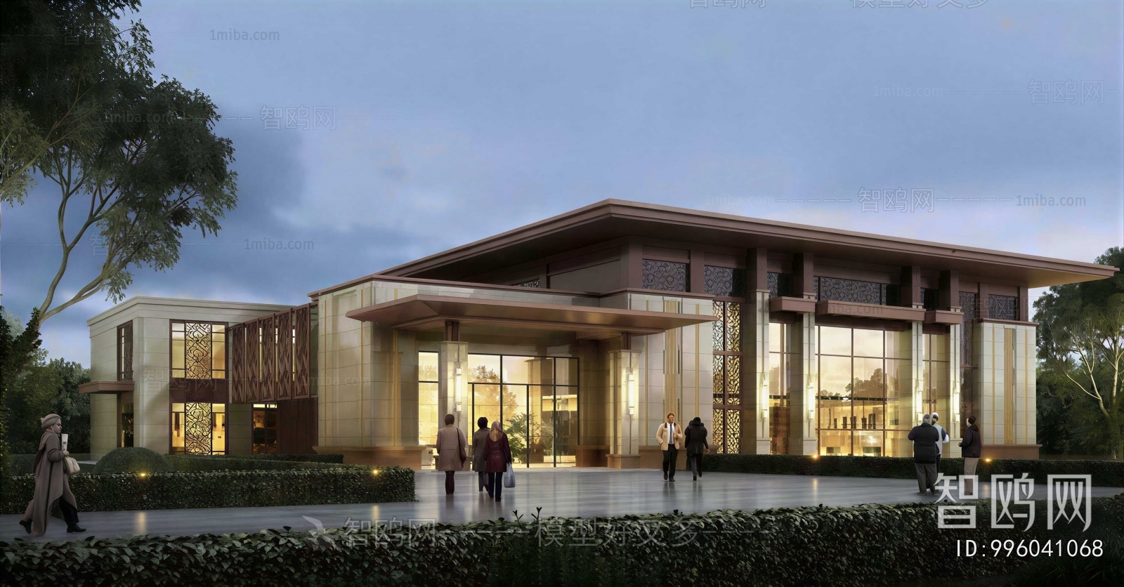 Modern Appearance Of Commercial Building