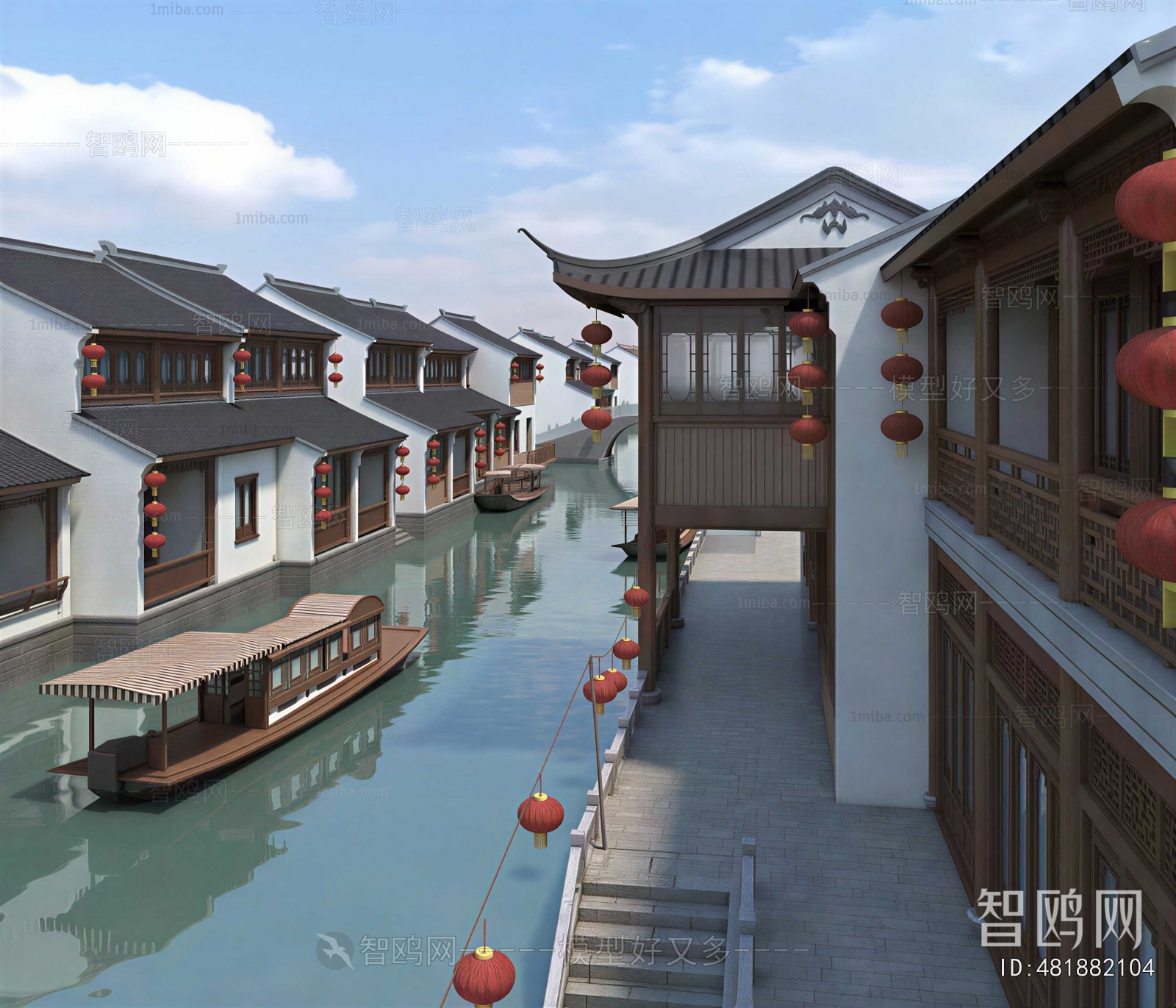 New Chinese Style Facade Element