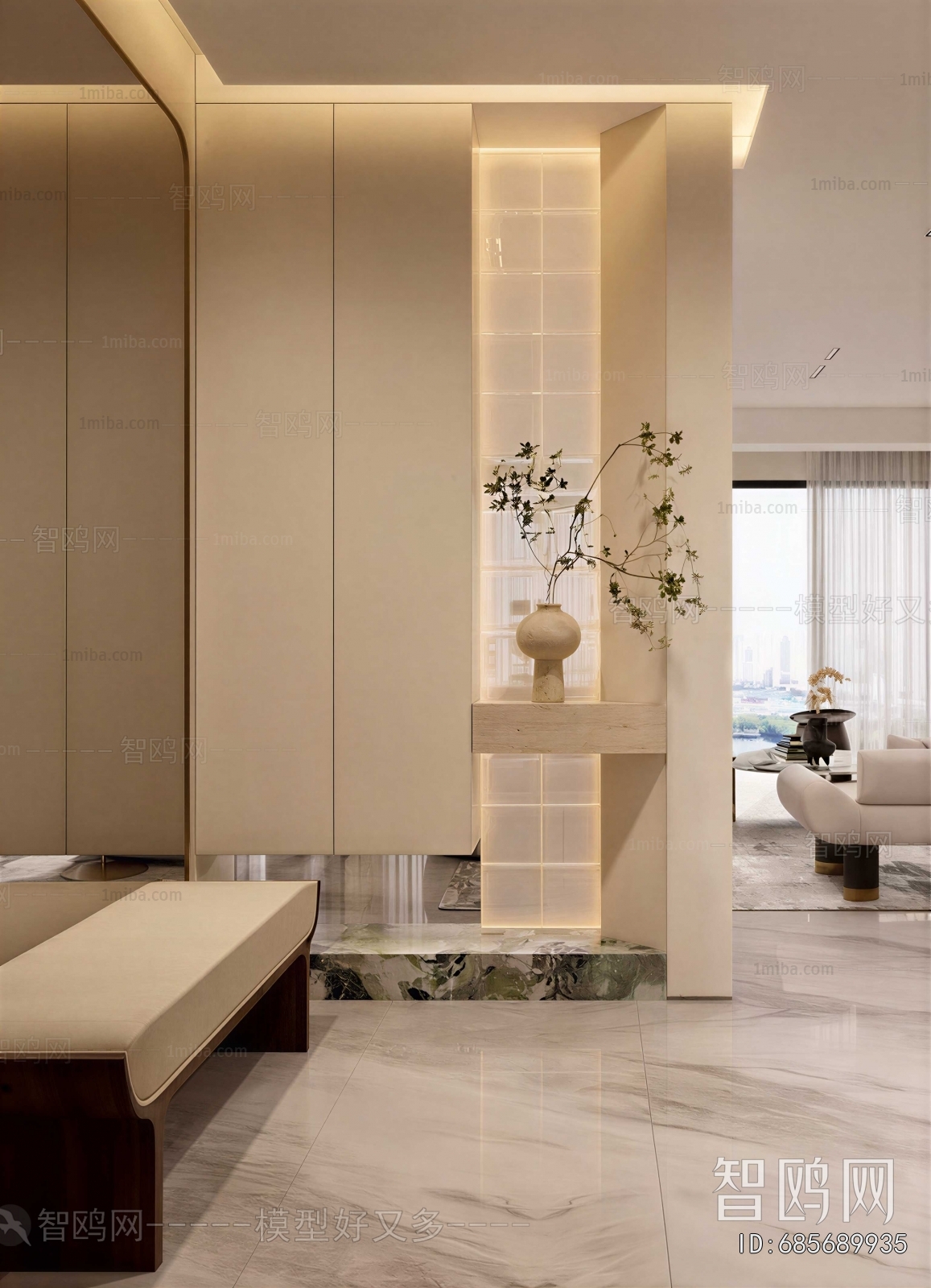 Modern Hallway