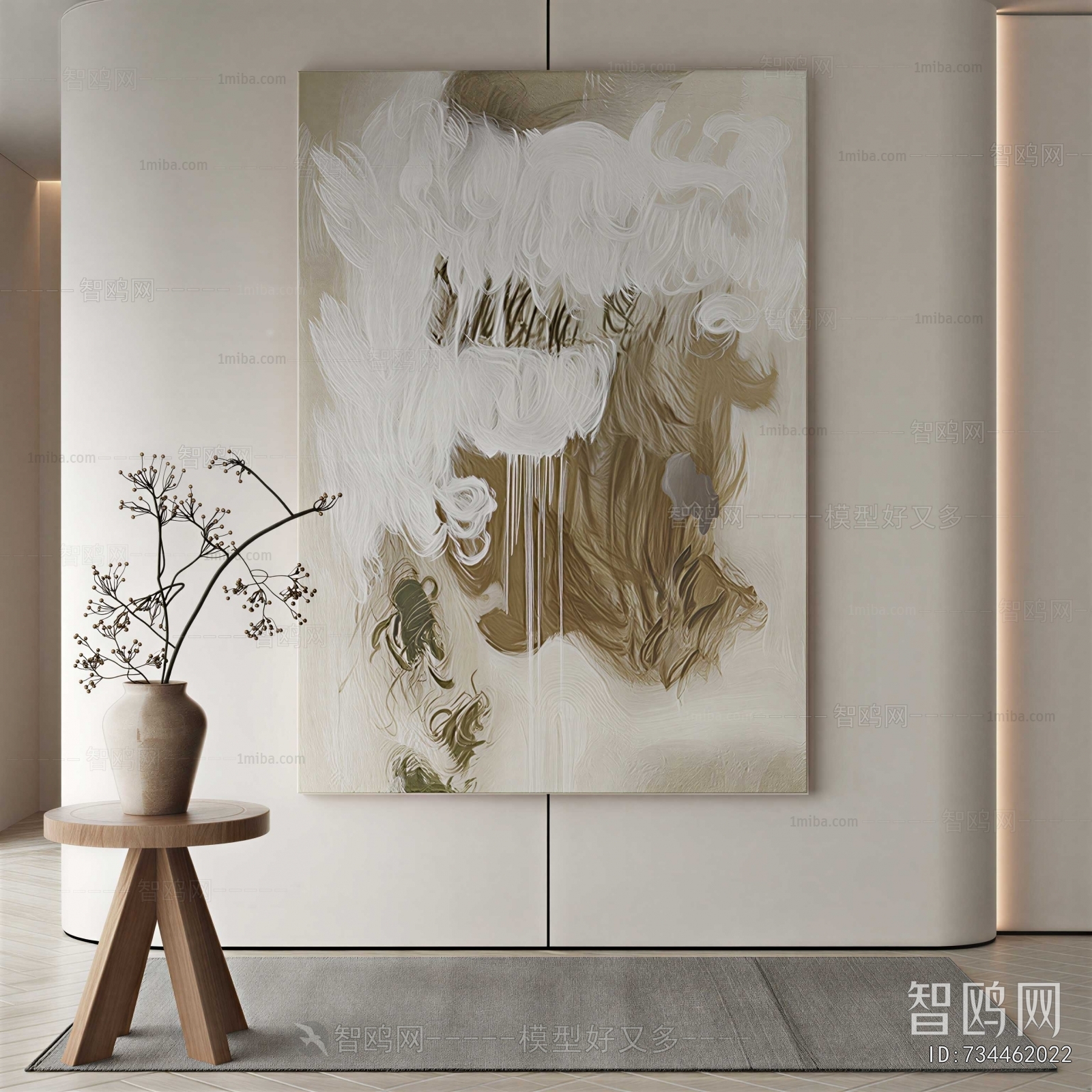 Wabi-sabi Style Painting