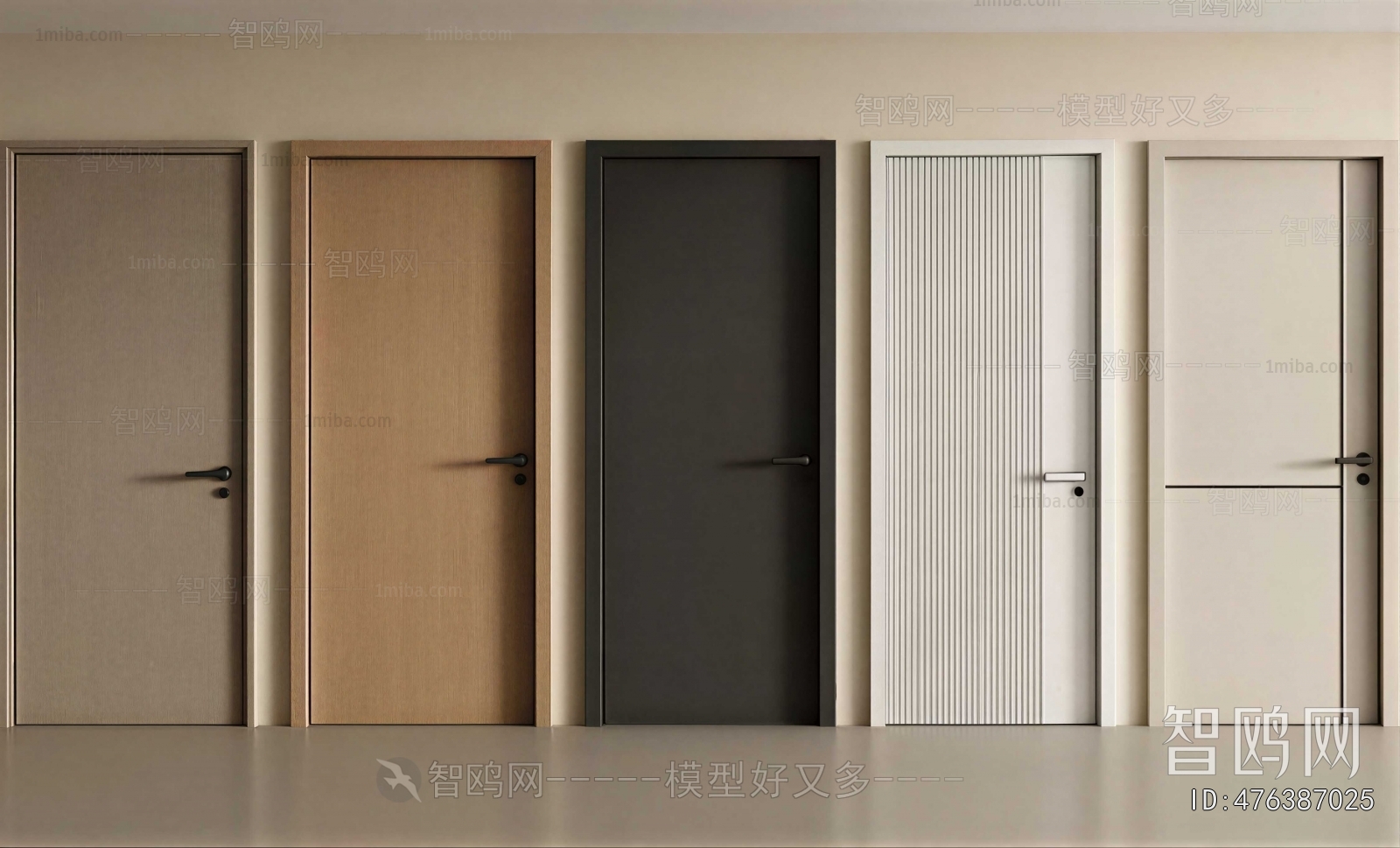 Modern Single Door
