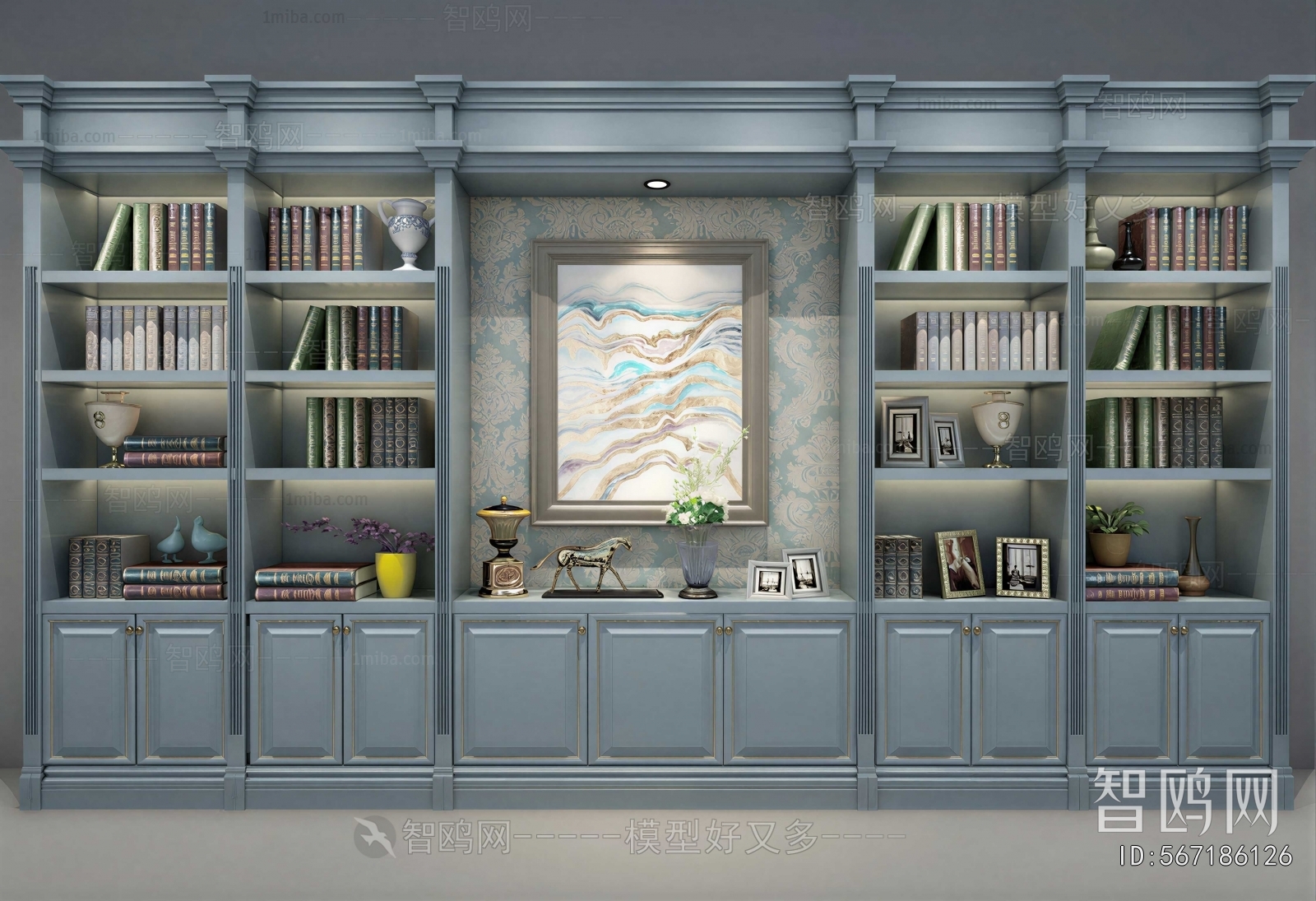 European Style Bookcase