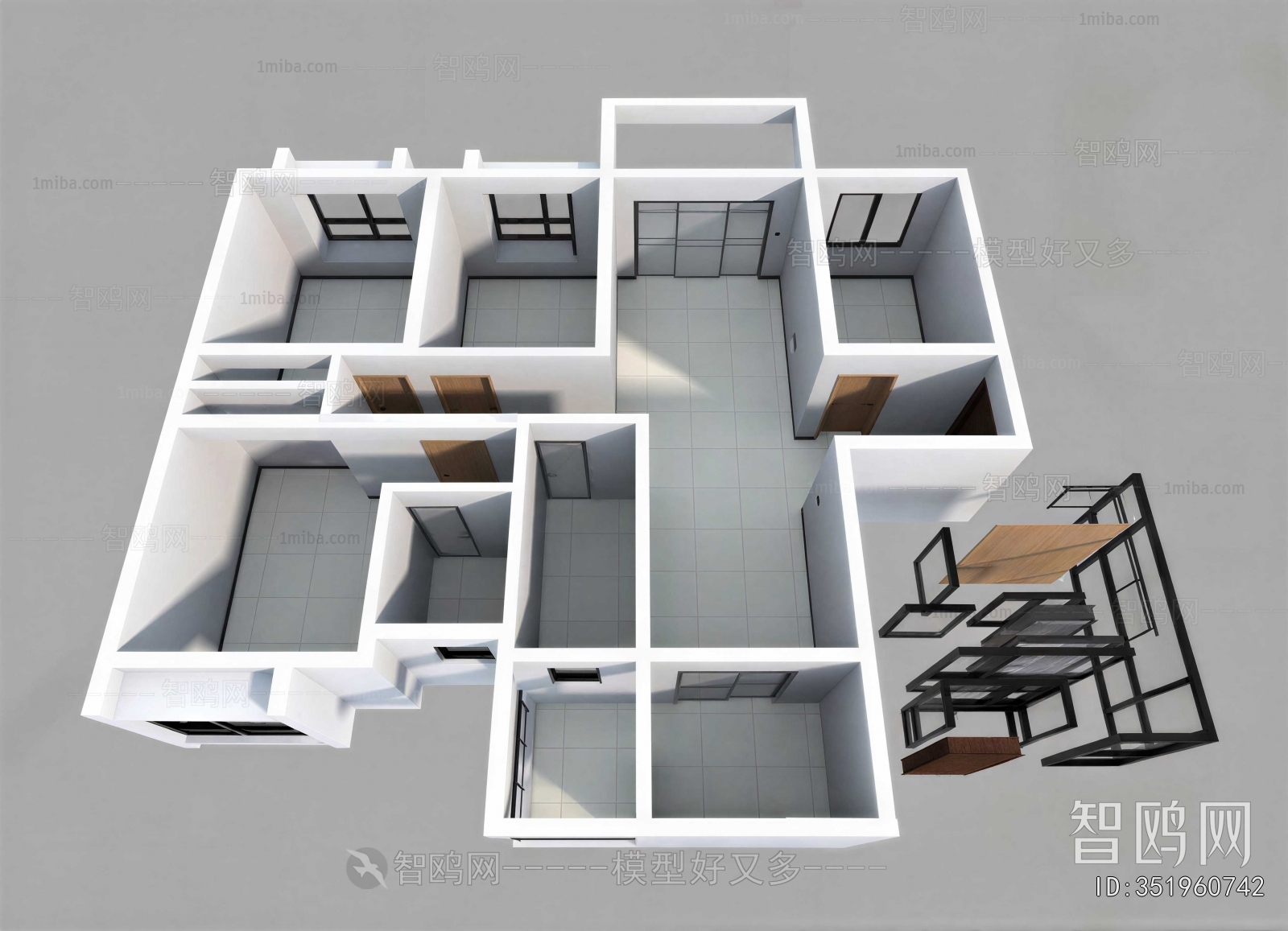 Modern A Bird's-eye View Of Home Decoration