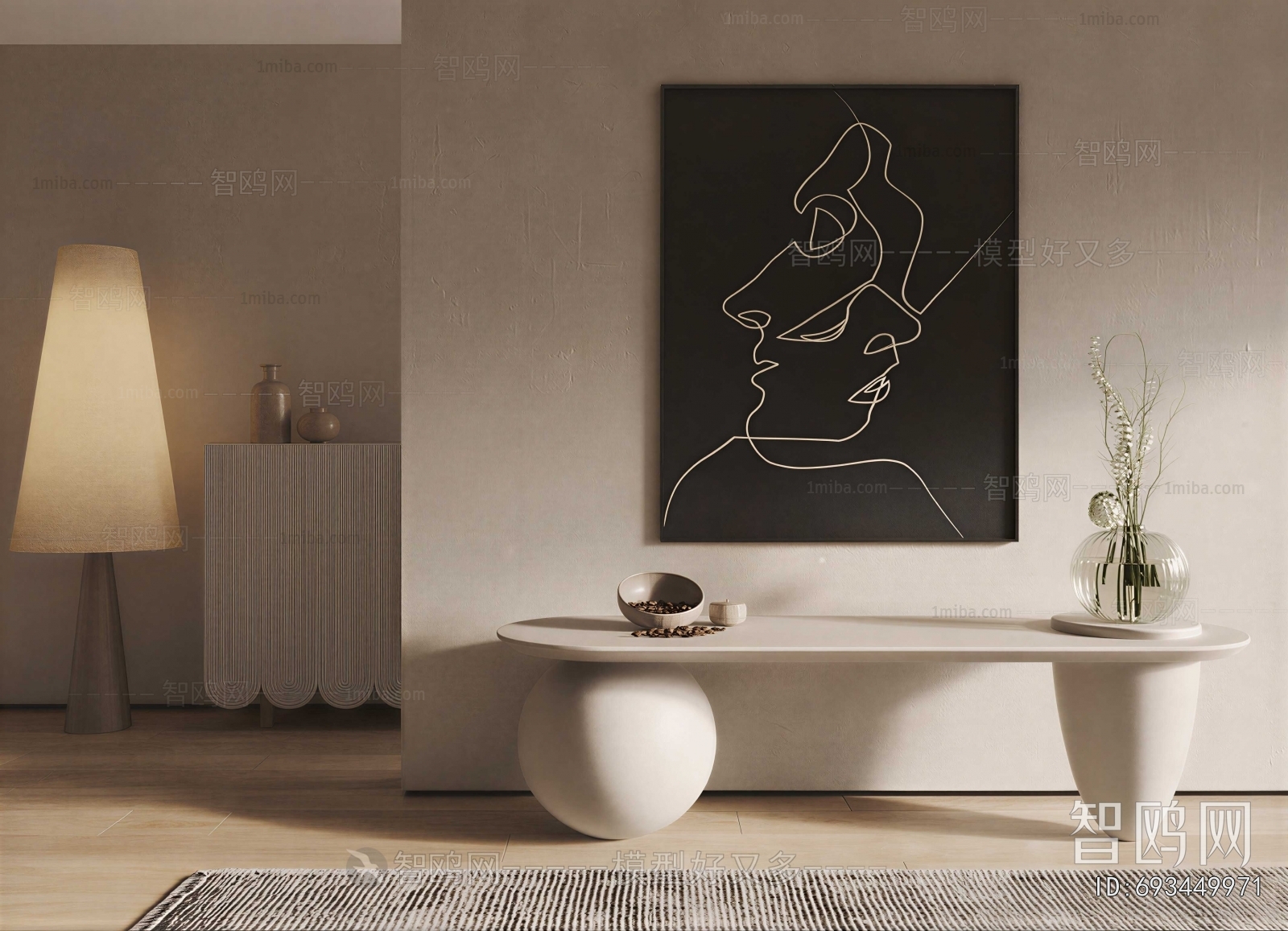 Wabi-sabi Style Painting