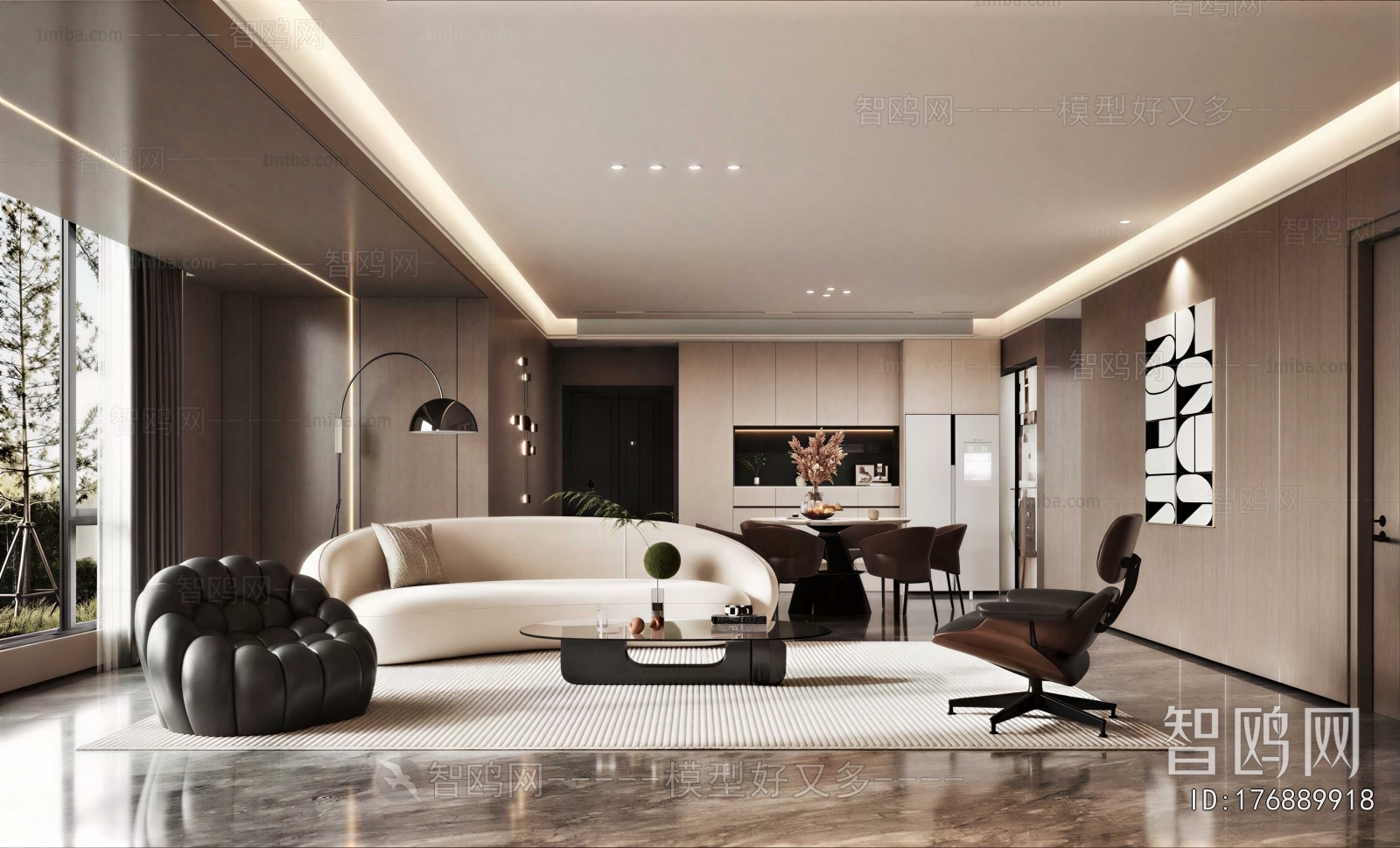 Modern A Living Room