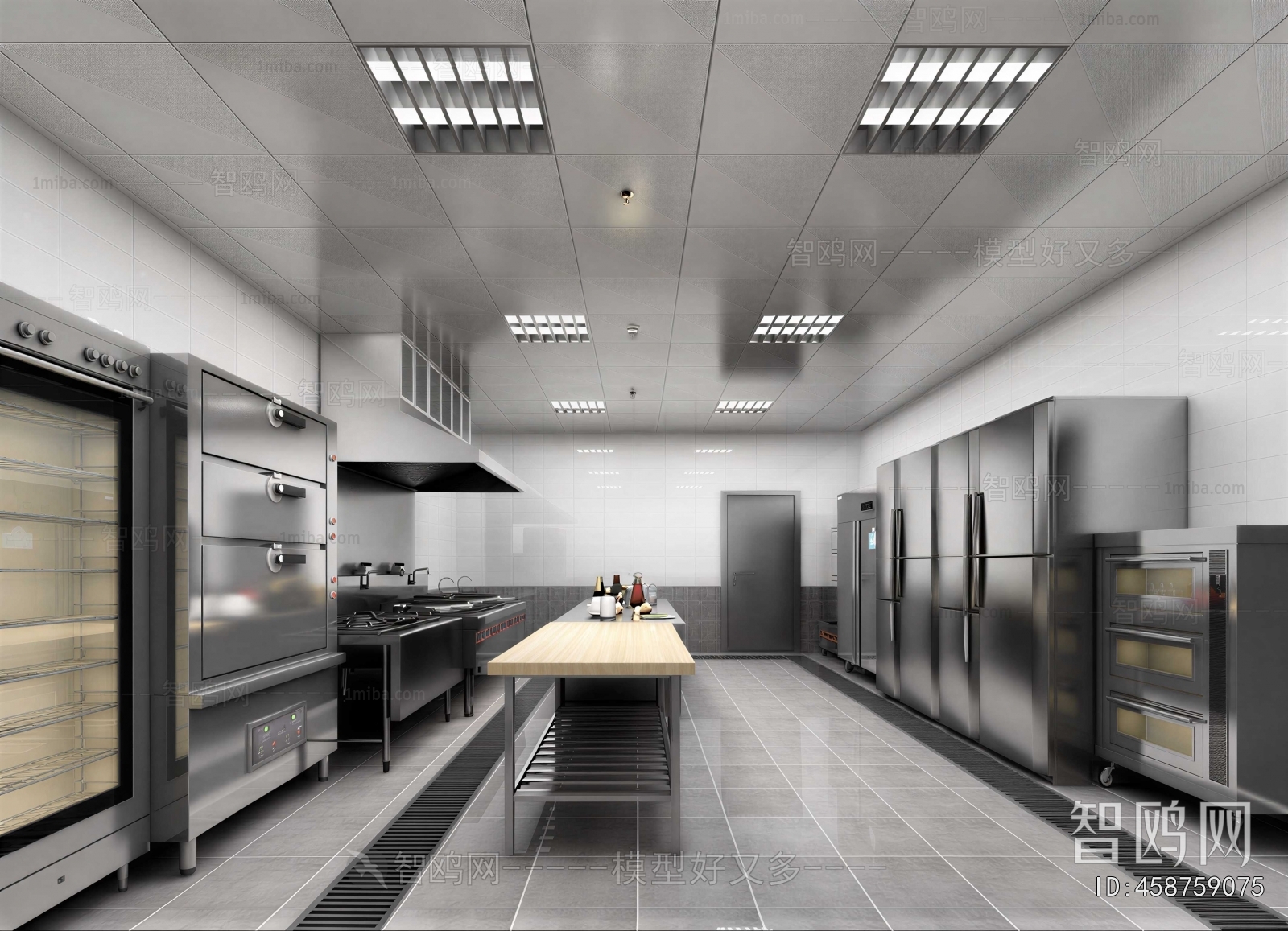 Modern Central Kitchen