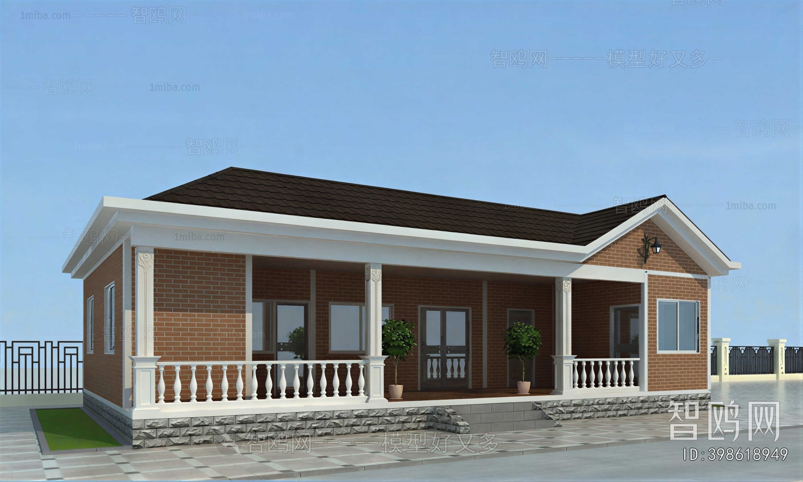 Simple European Style Detached Villa