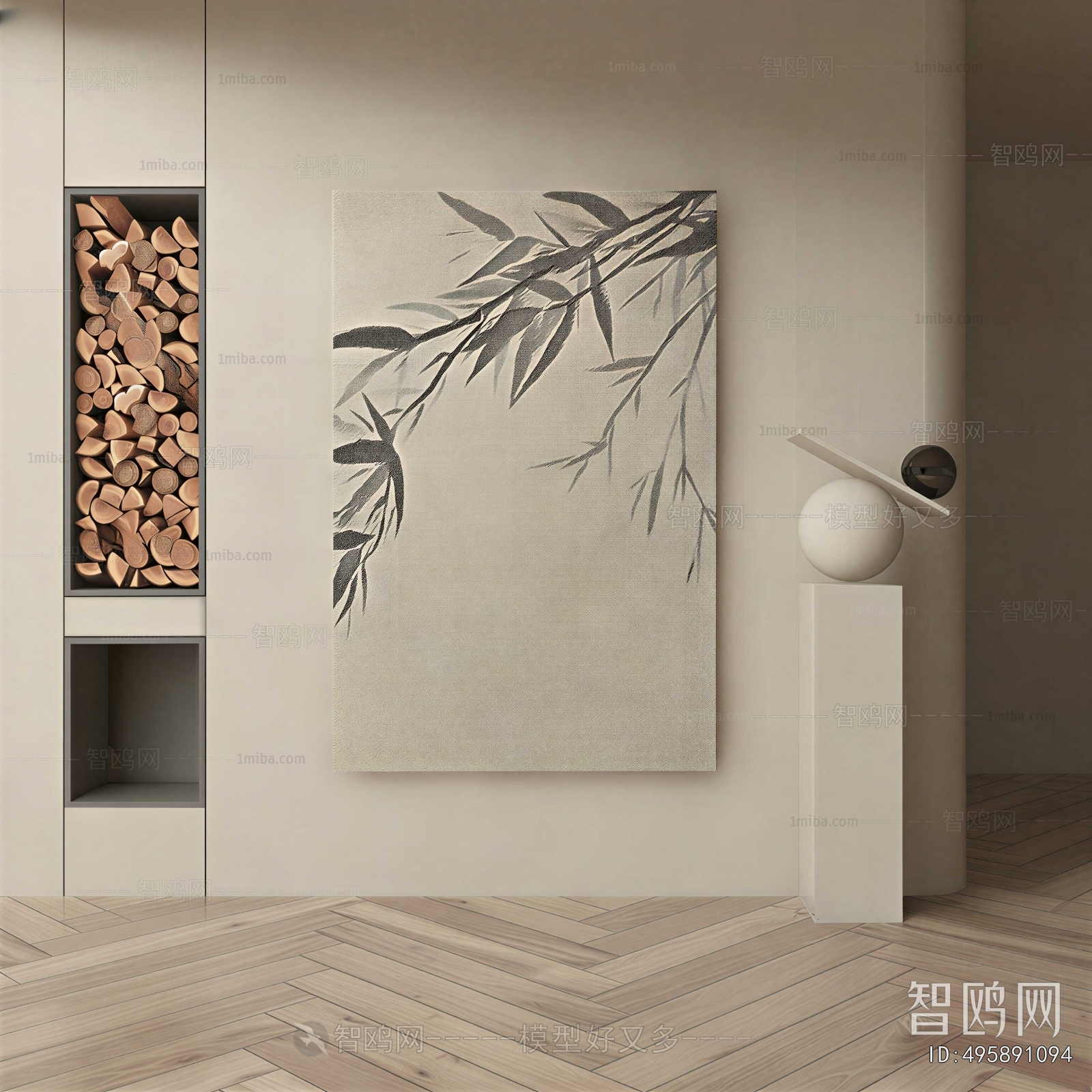 Wabi-sabi Style Painting