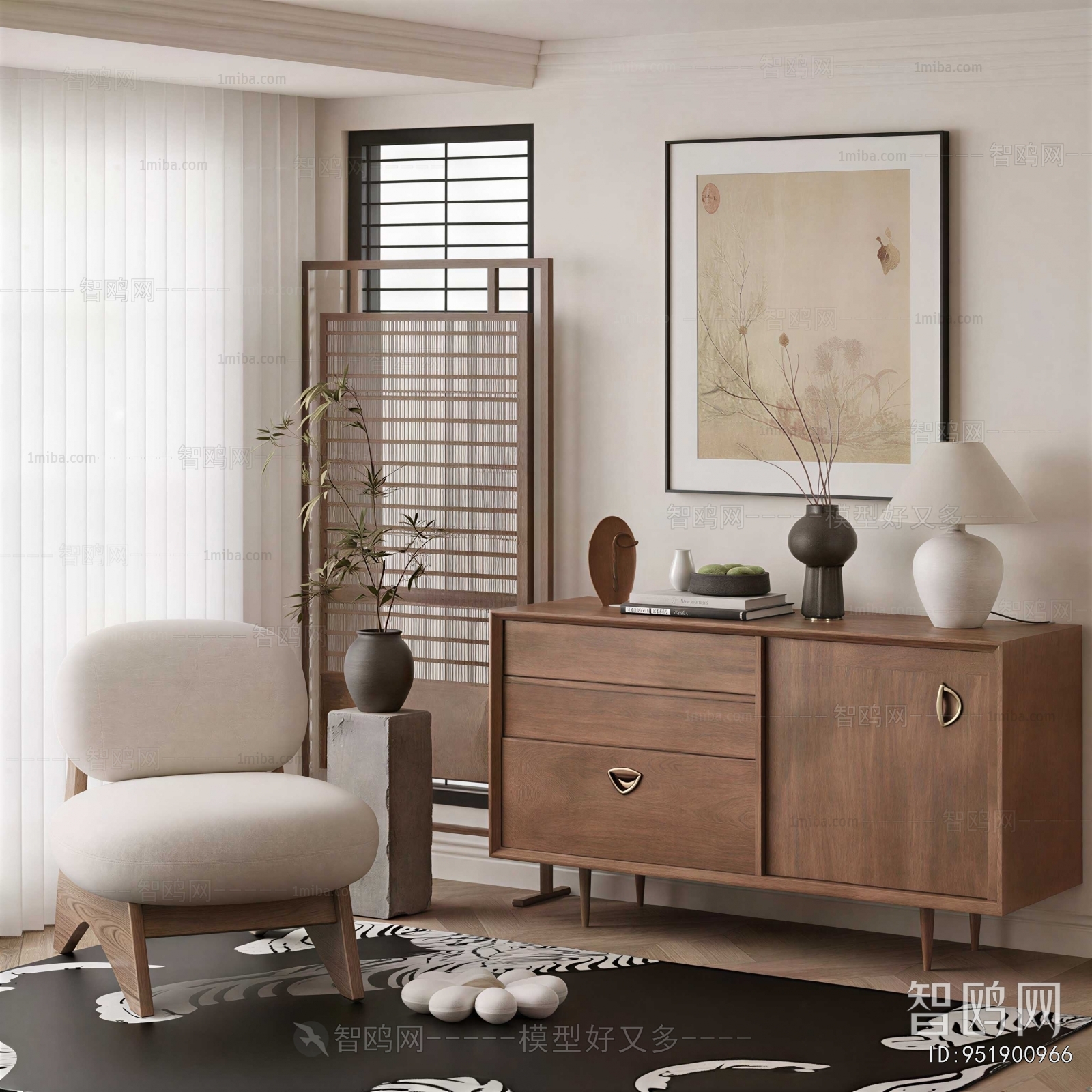 Modern Entrance Cabinet