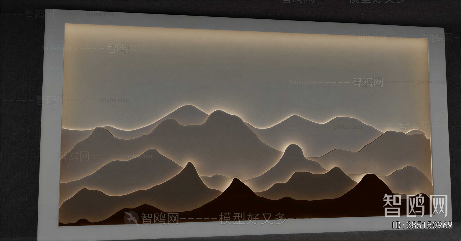 New Chinese Style TV Wall