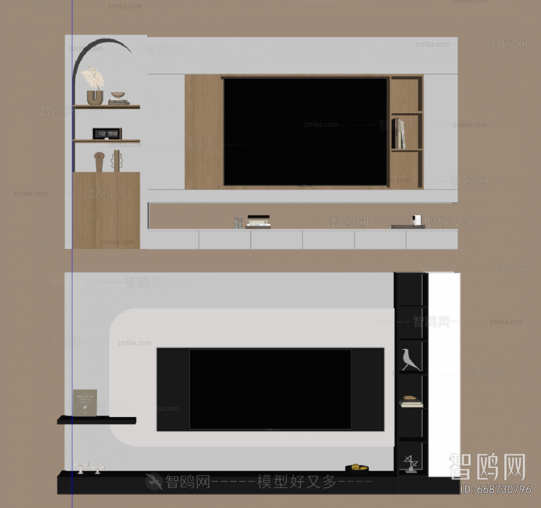 Modern TV Wall
