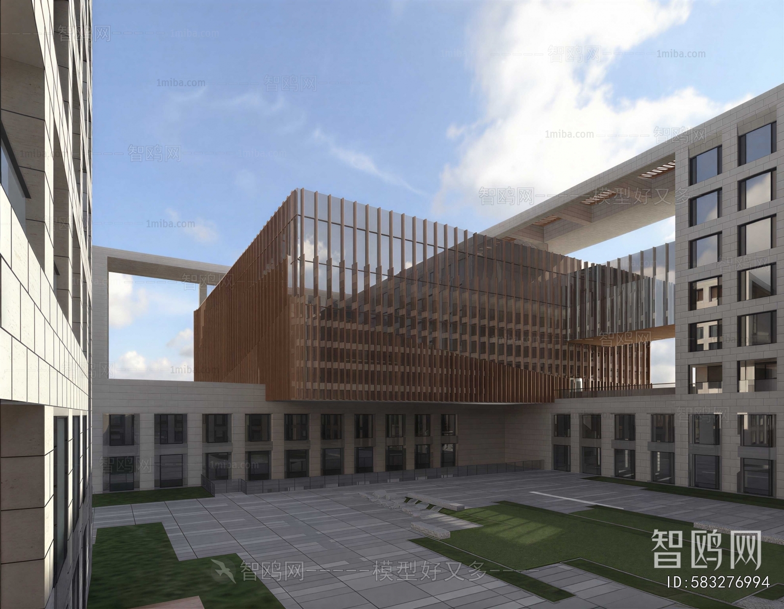 Modern Appearance Of Commercial Building
