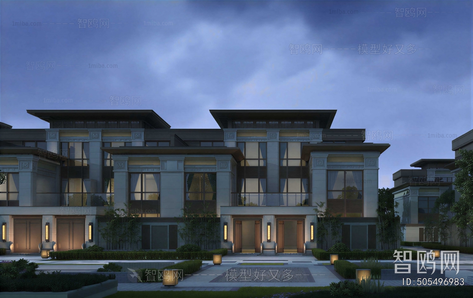 New Chinese Style Detached Villa