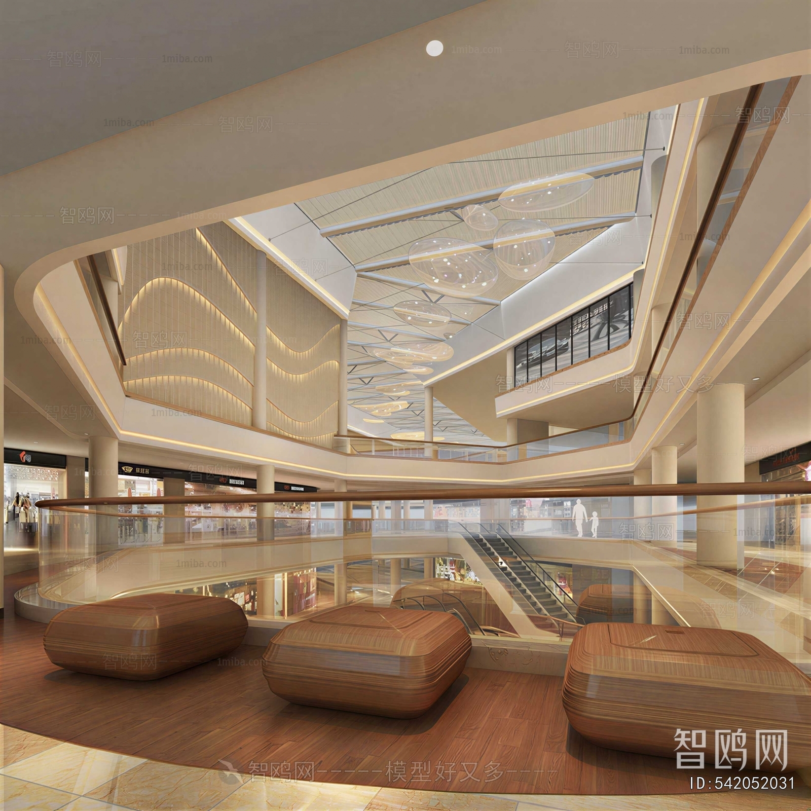 Modern Shopping Mall