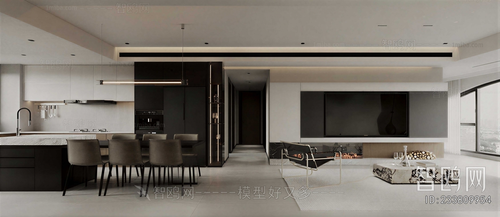 Modern A Living Room
