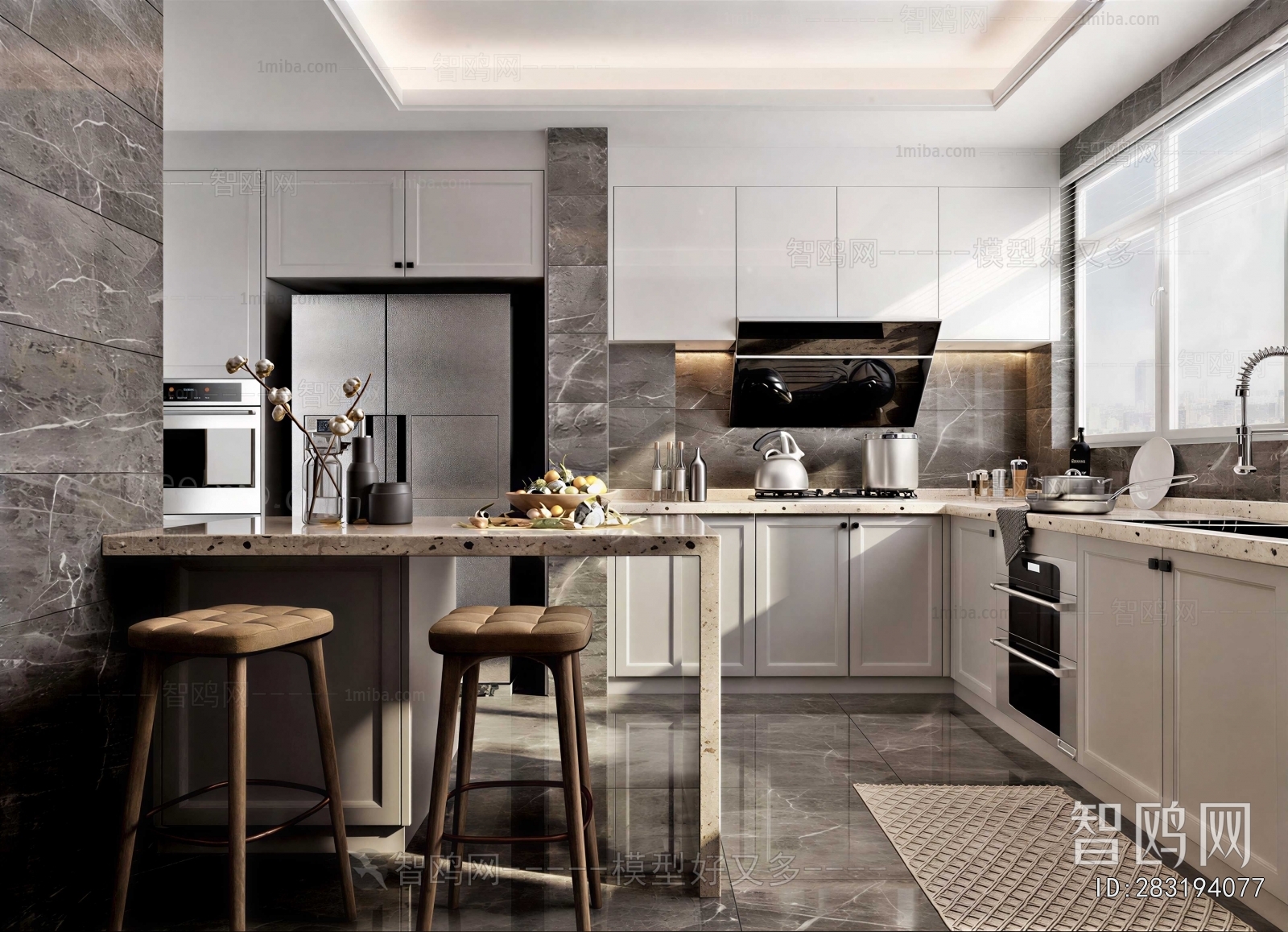 Modern Open Kitchen