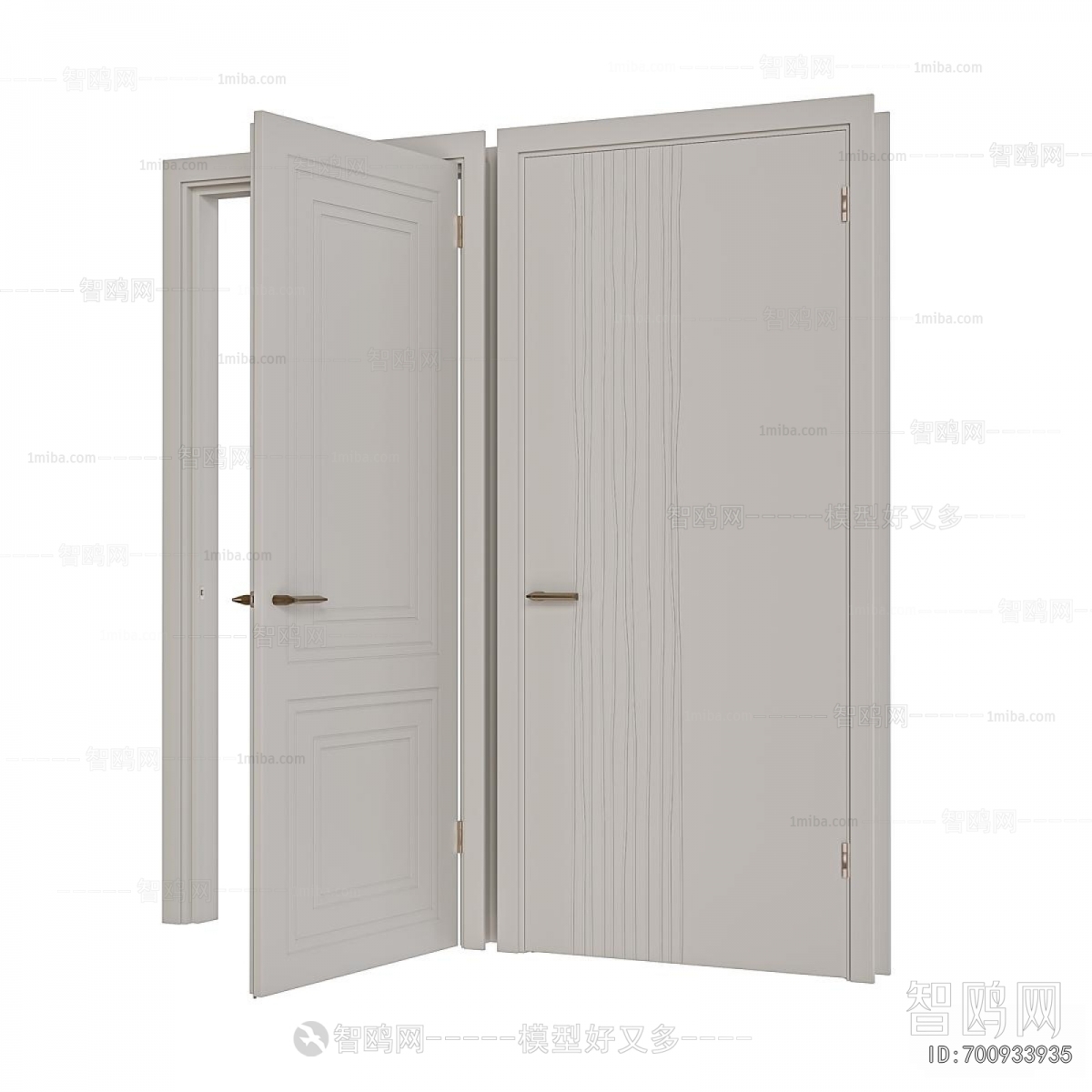 Modern Single Door