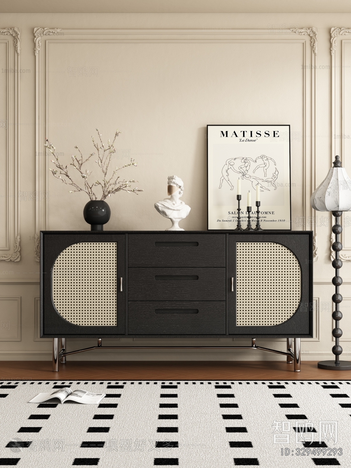 Modern Side Cabinet/Entrance Cabinet