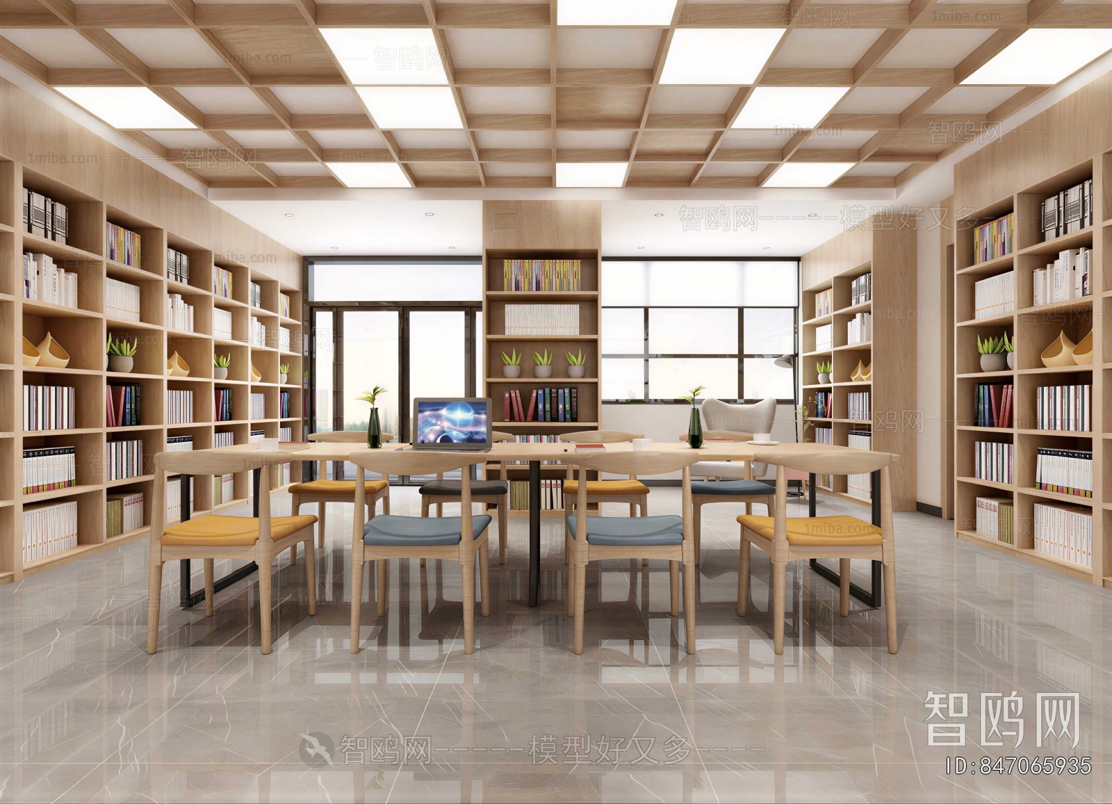 Modern Bookstore Book Bar