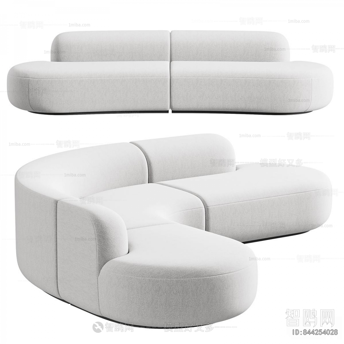 Modern Curved Sofa