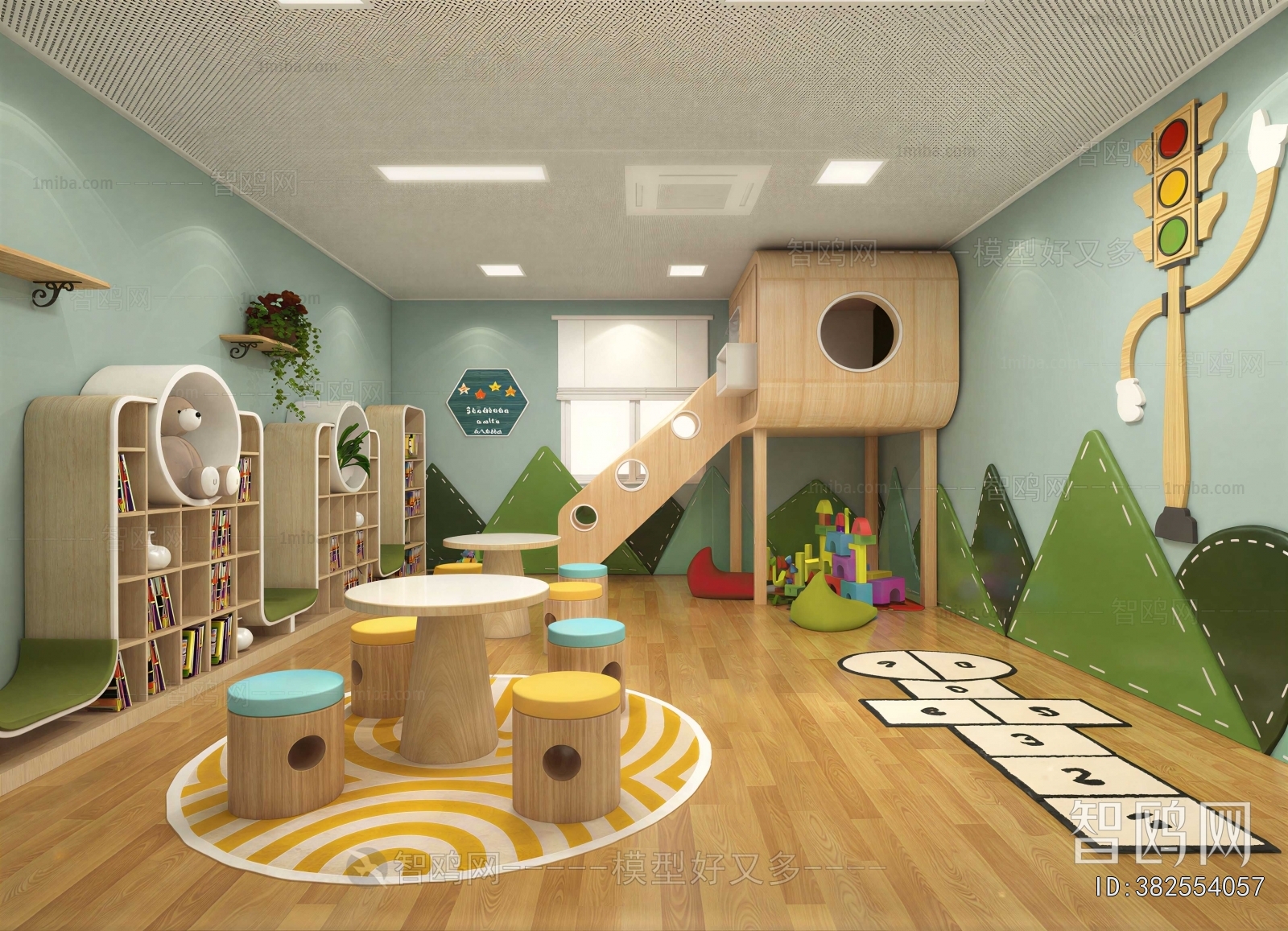 Modern Kindergarten Classrooms