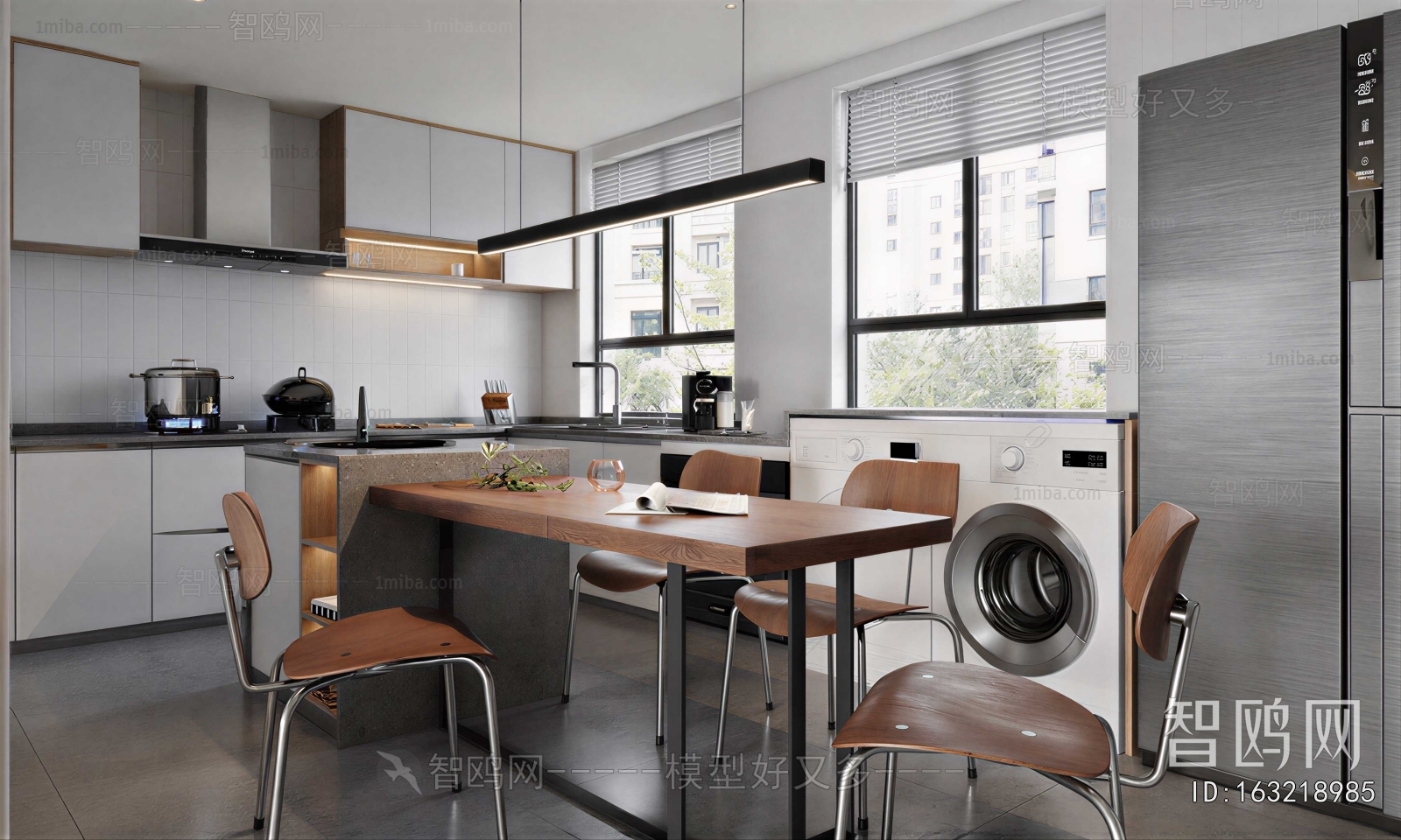 Modern Open Kitchen