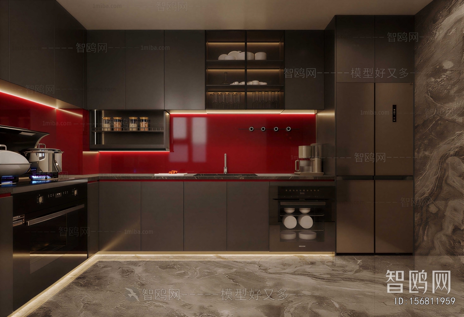 Modern The Kitchen