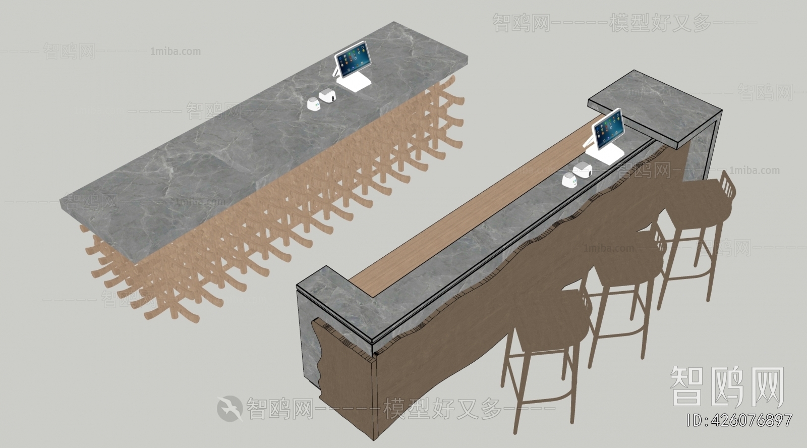 Modern Counter Bar