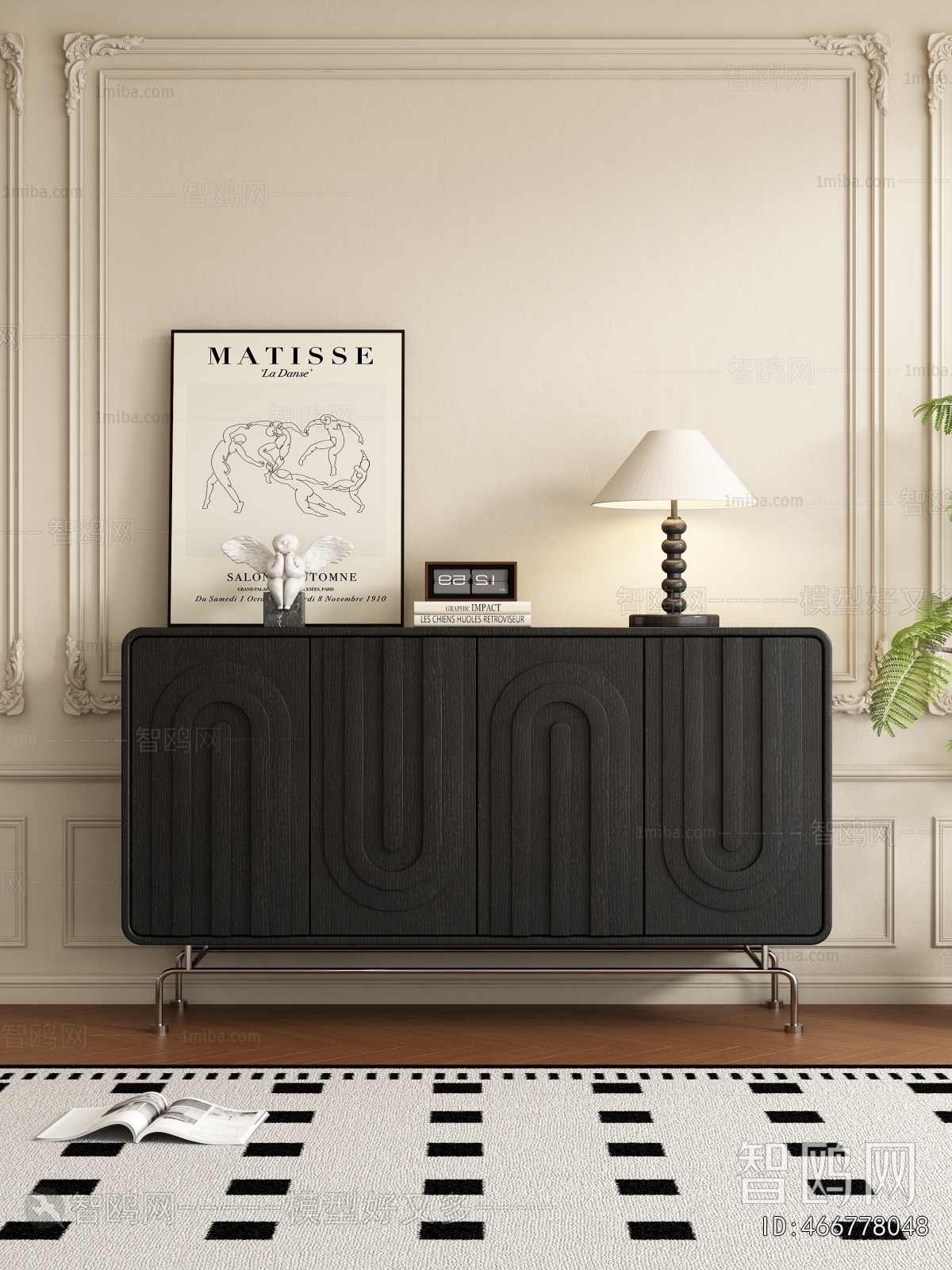 Wabi-sabi Style Side Cabinet/Entrance Cabinet