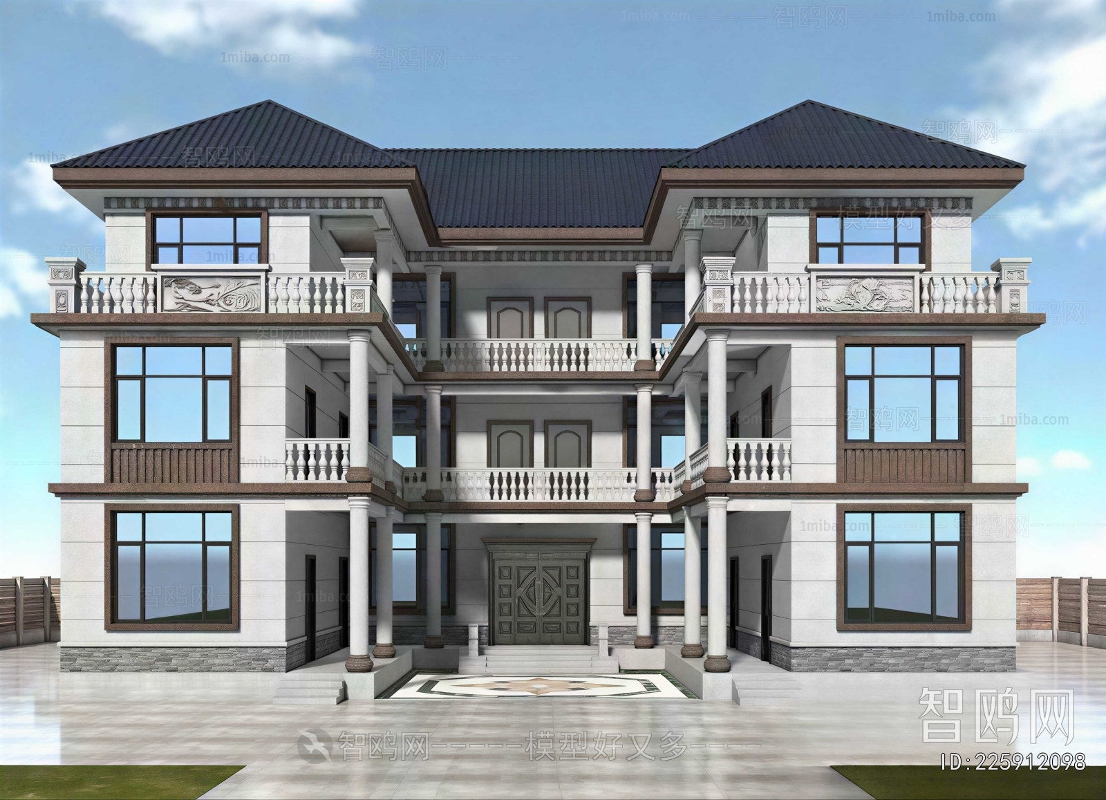New Chinese Style Detached Villa