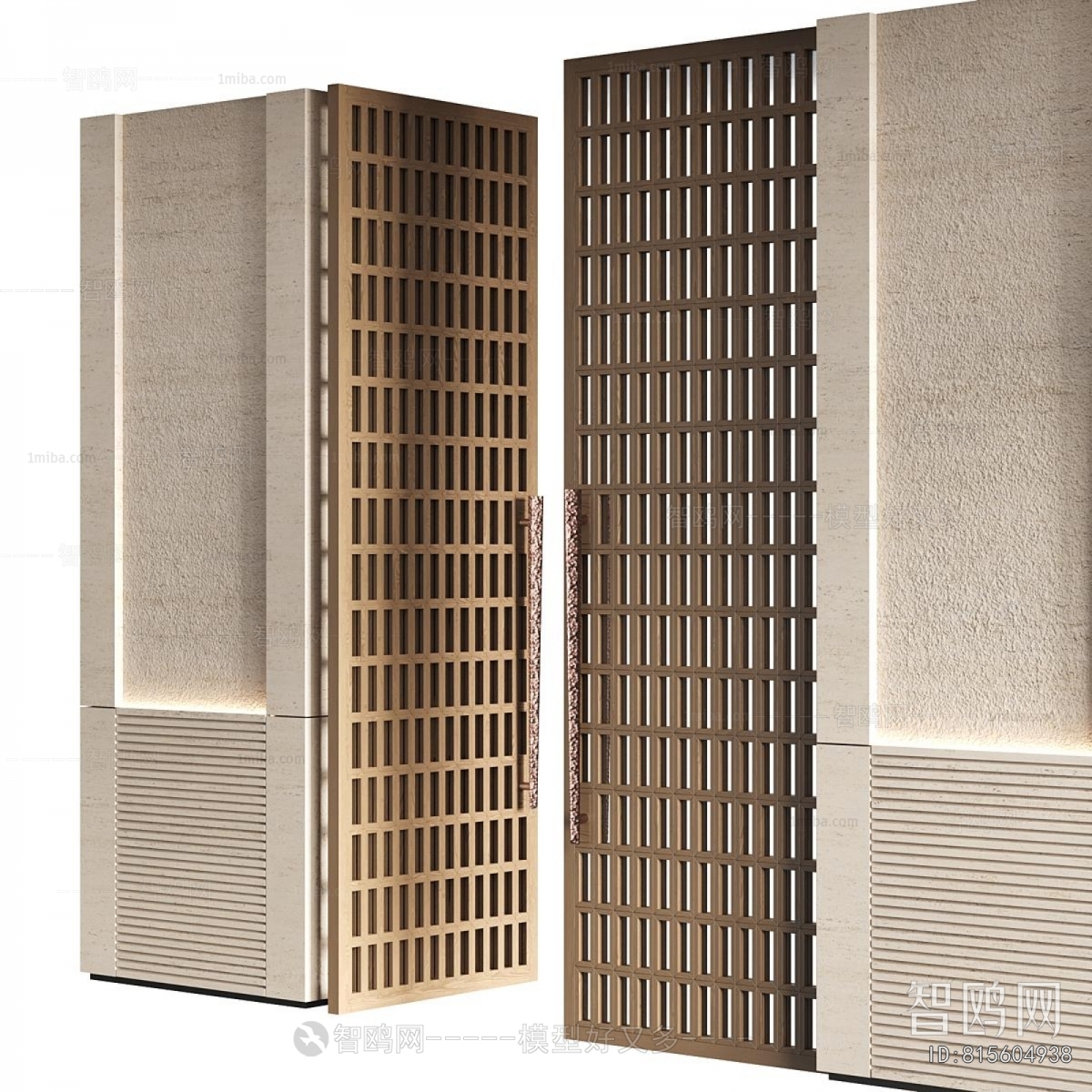 Modern Double Door