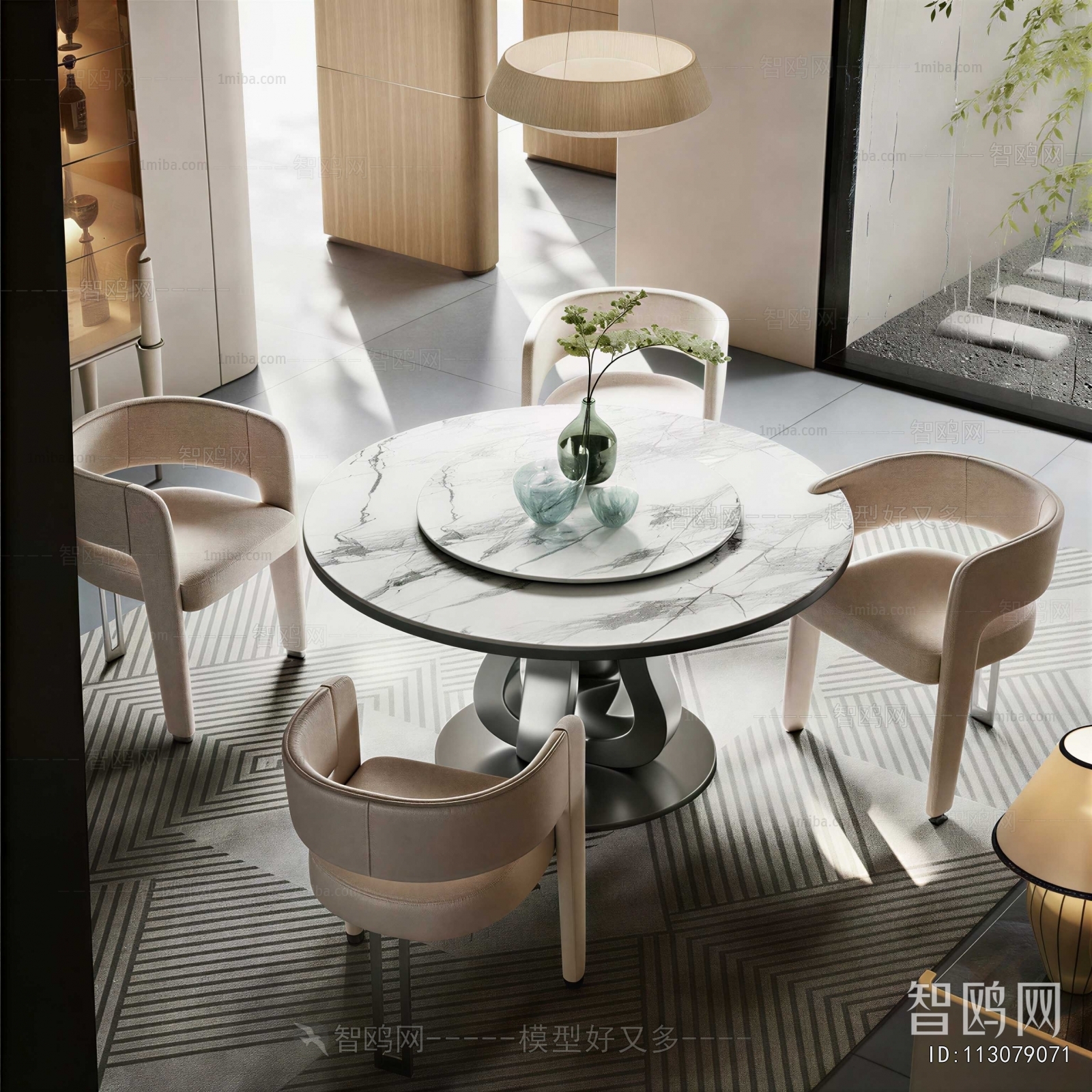 Modern Leisure Table And Chair