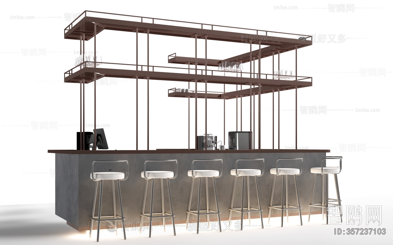 Modern Counter Bar