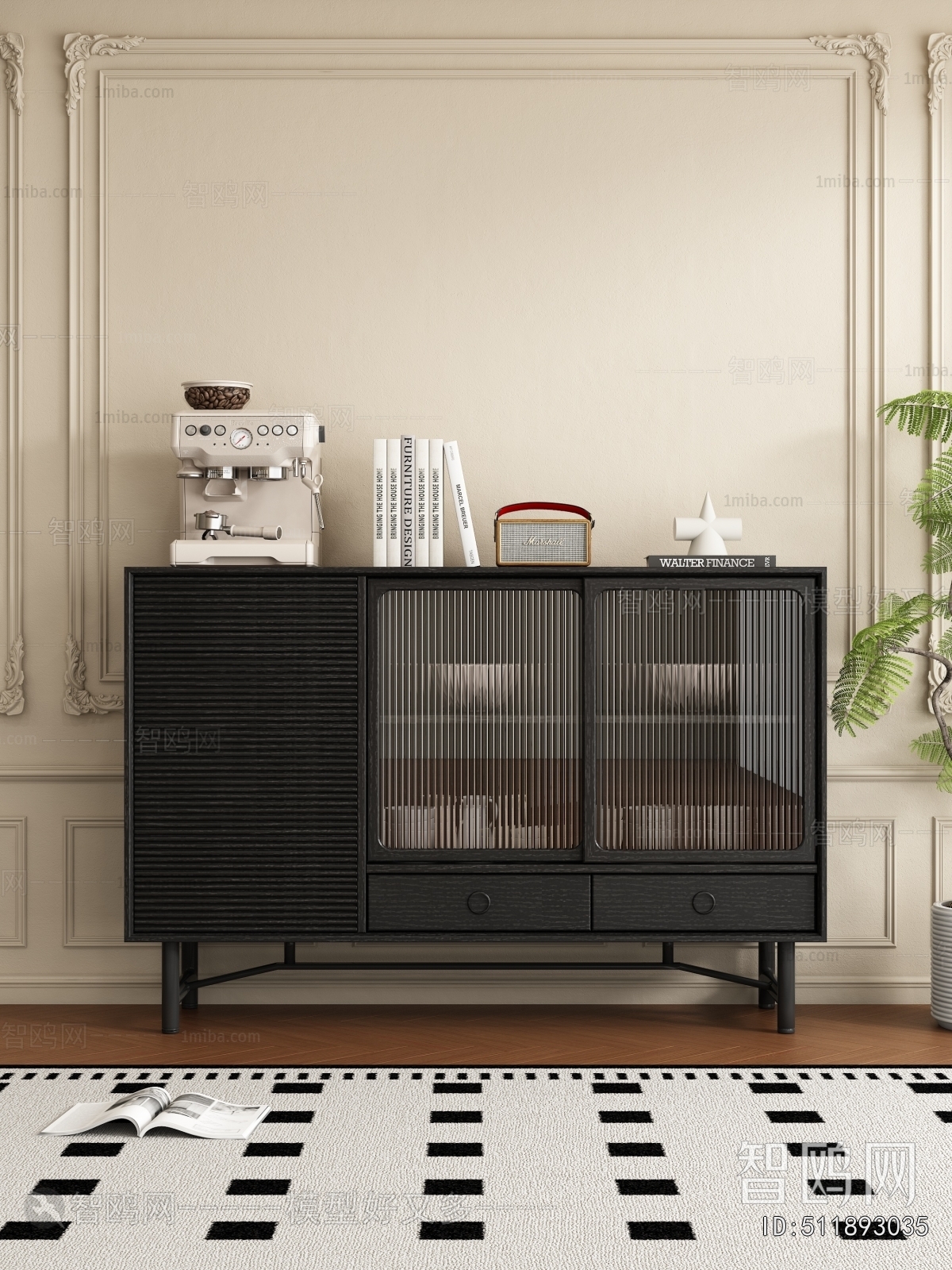 Modern Side Cabinet/Entrance Cabinet