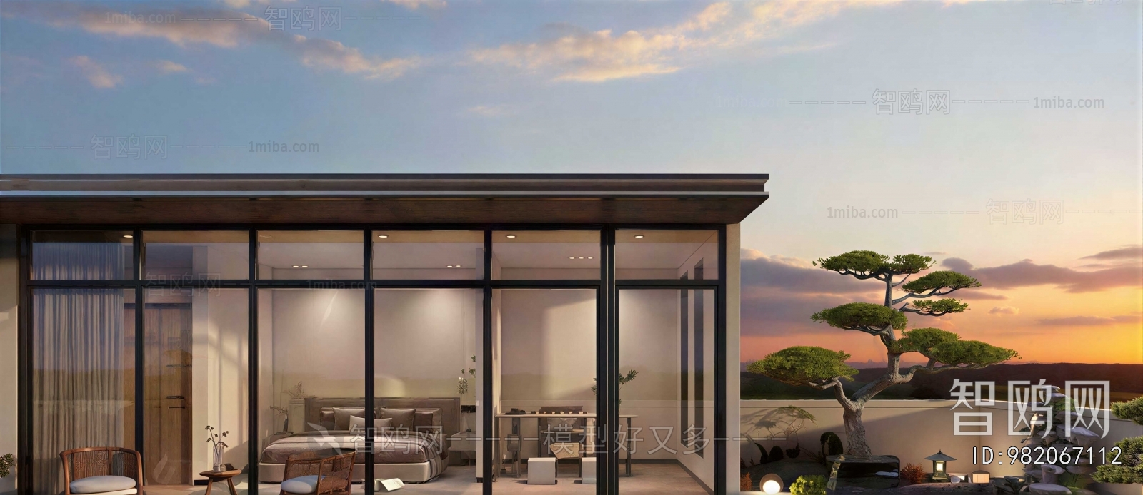 Modern Glass Sunshine Room