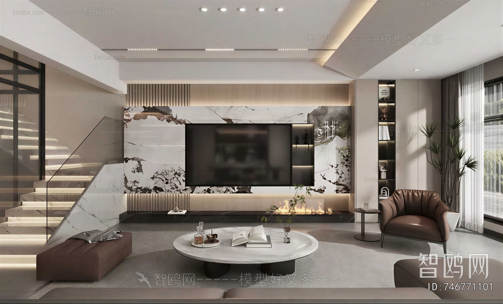 Modern A Living Room