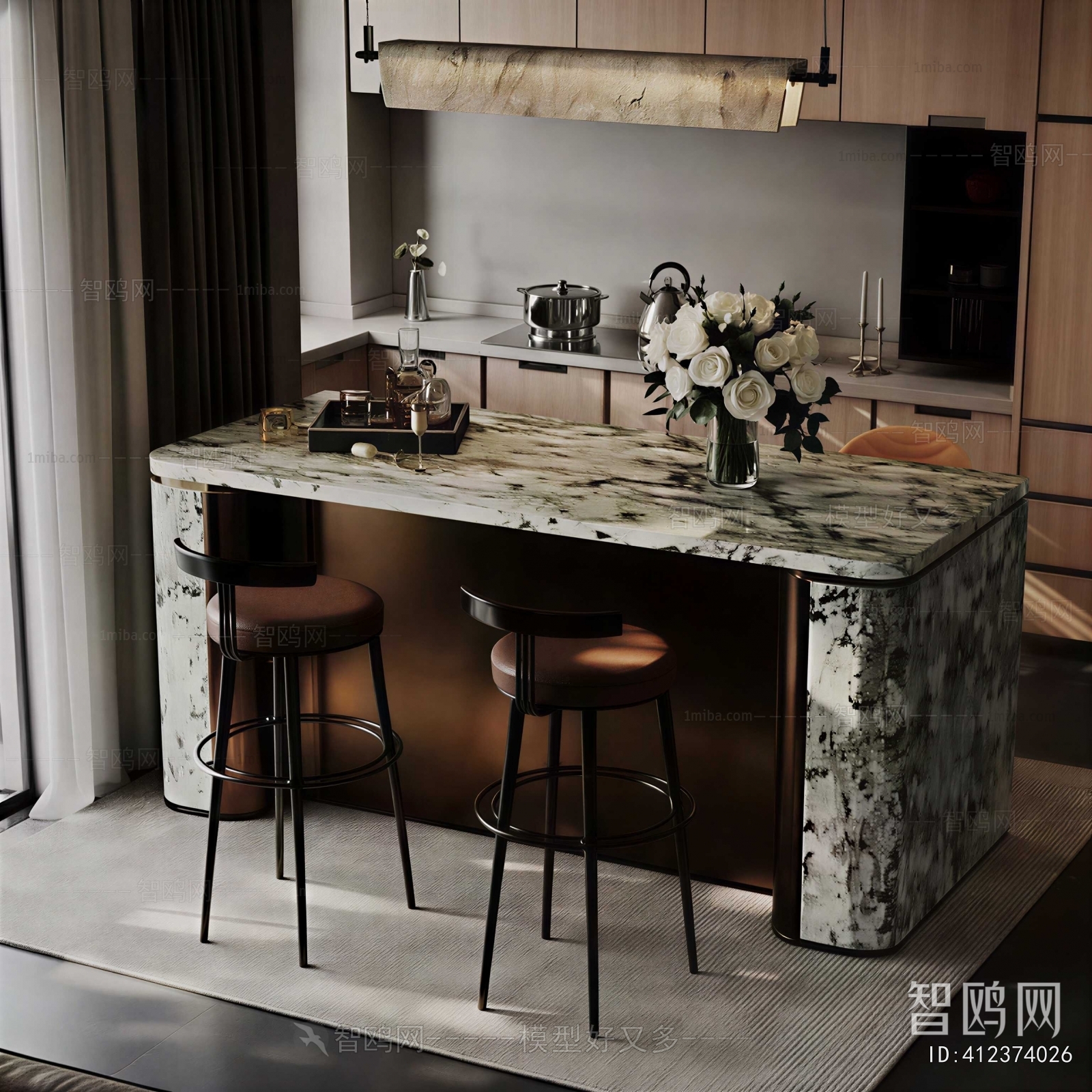 Modern Counter Bar