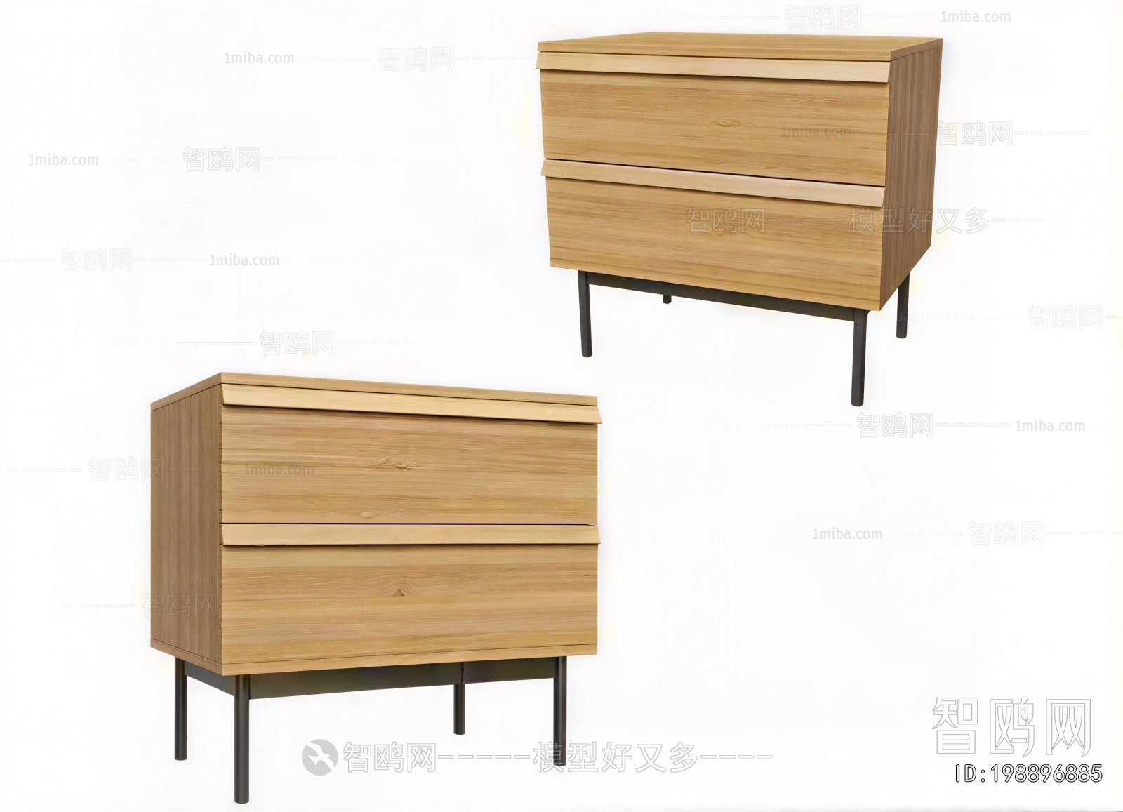 Modern Bedside Cupboard