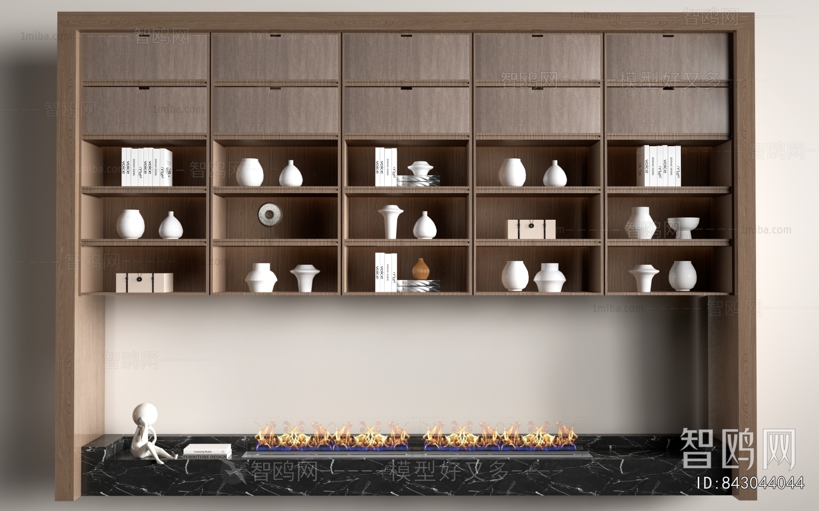 New Chinese Style Decorative Cabinet