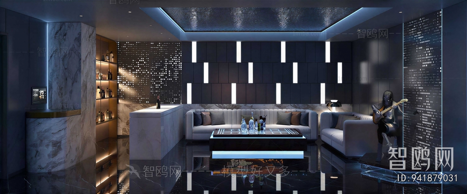 Modern Audiovisual Room