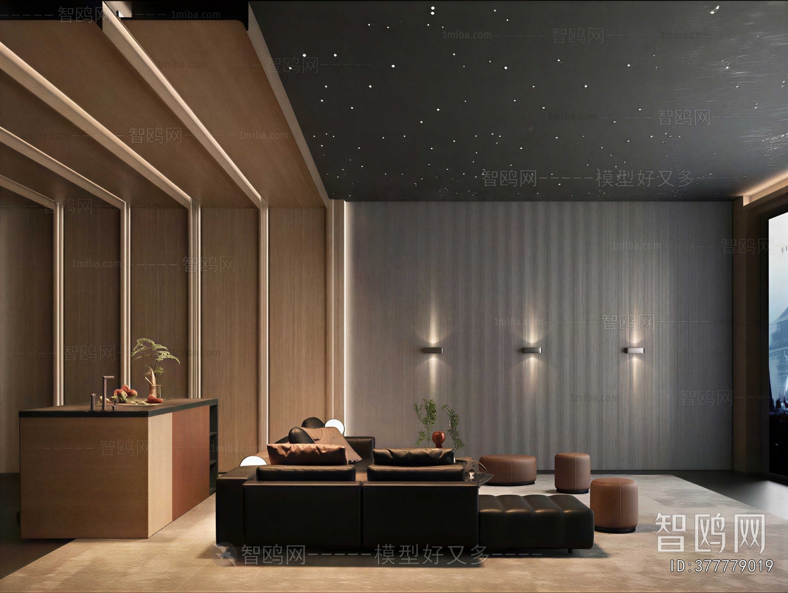 Modern Audiovisual Room