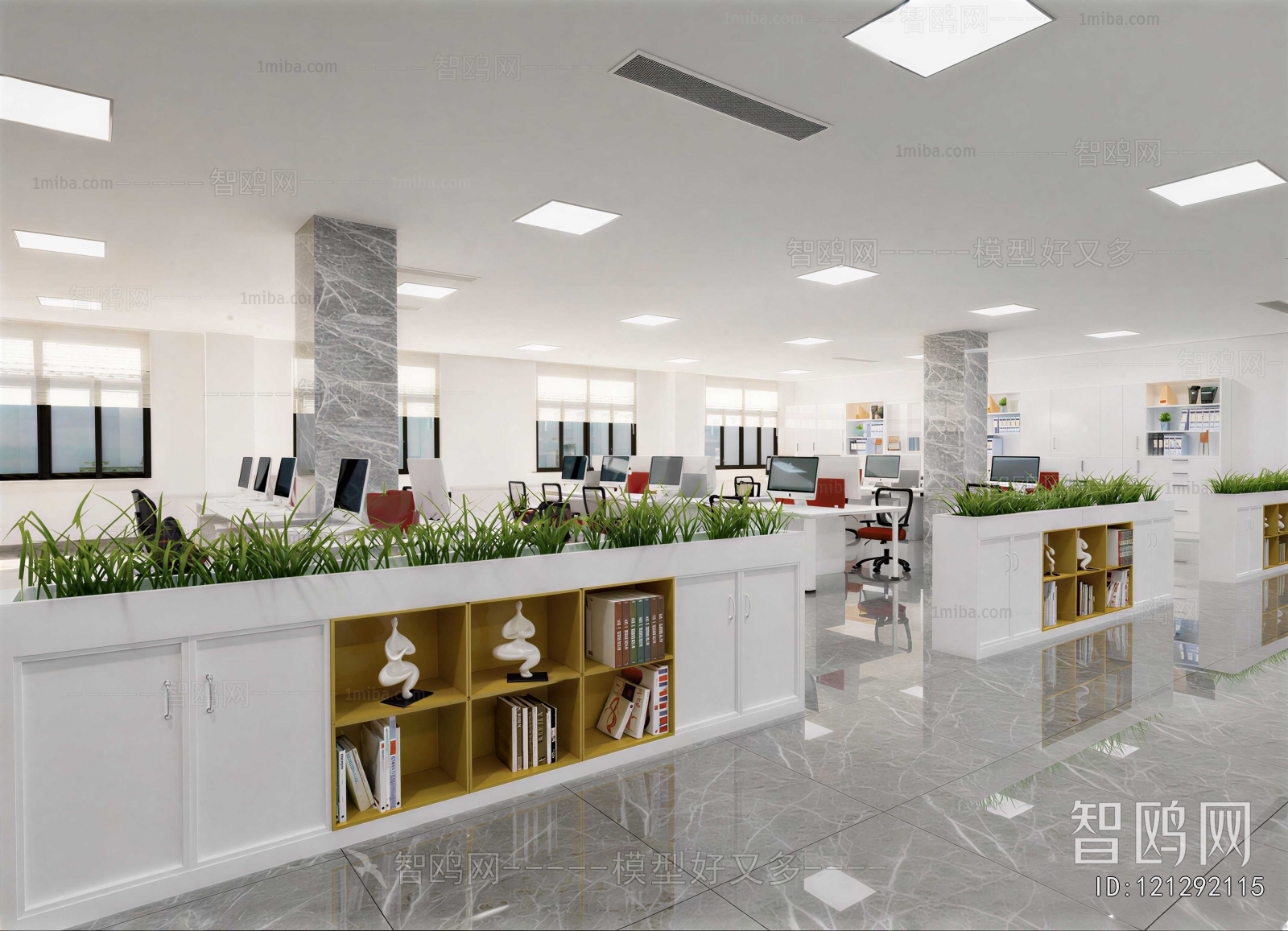 Modern Staff Area