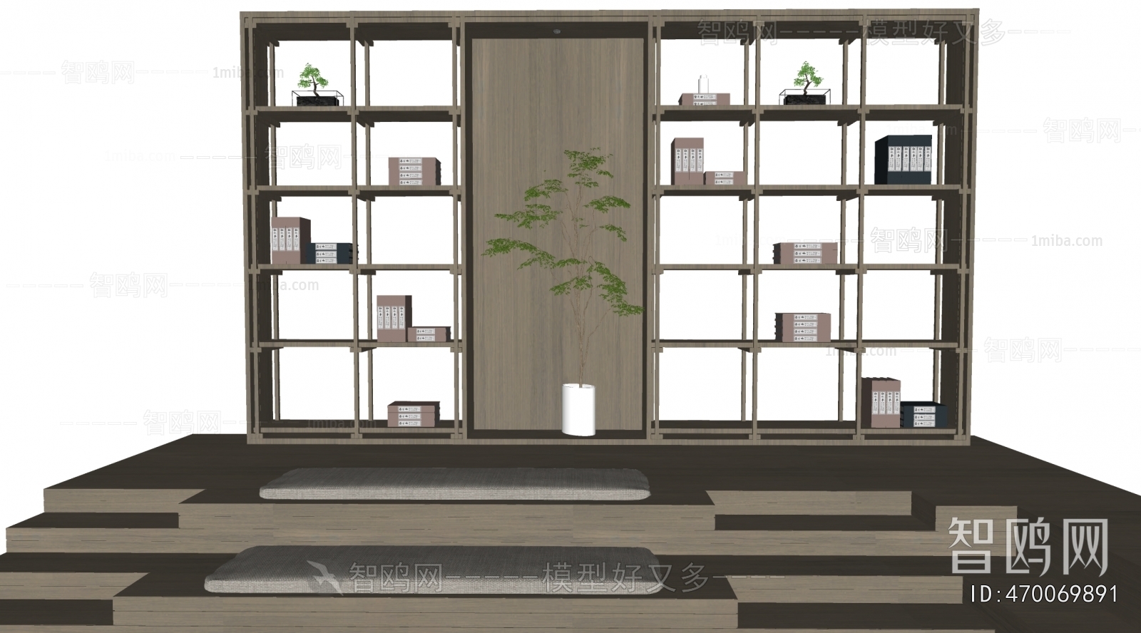 New Chinese Style Decorative Cabinet